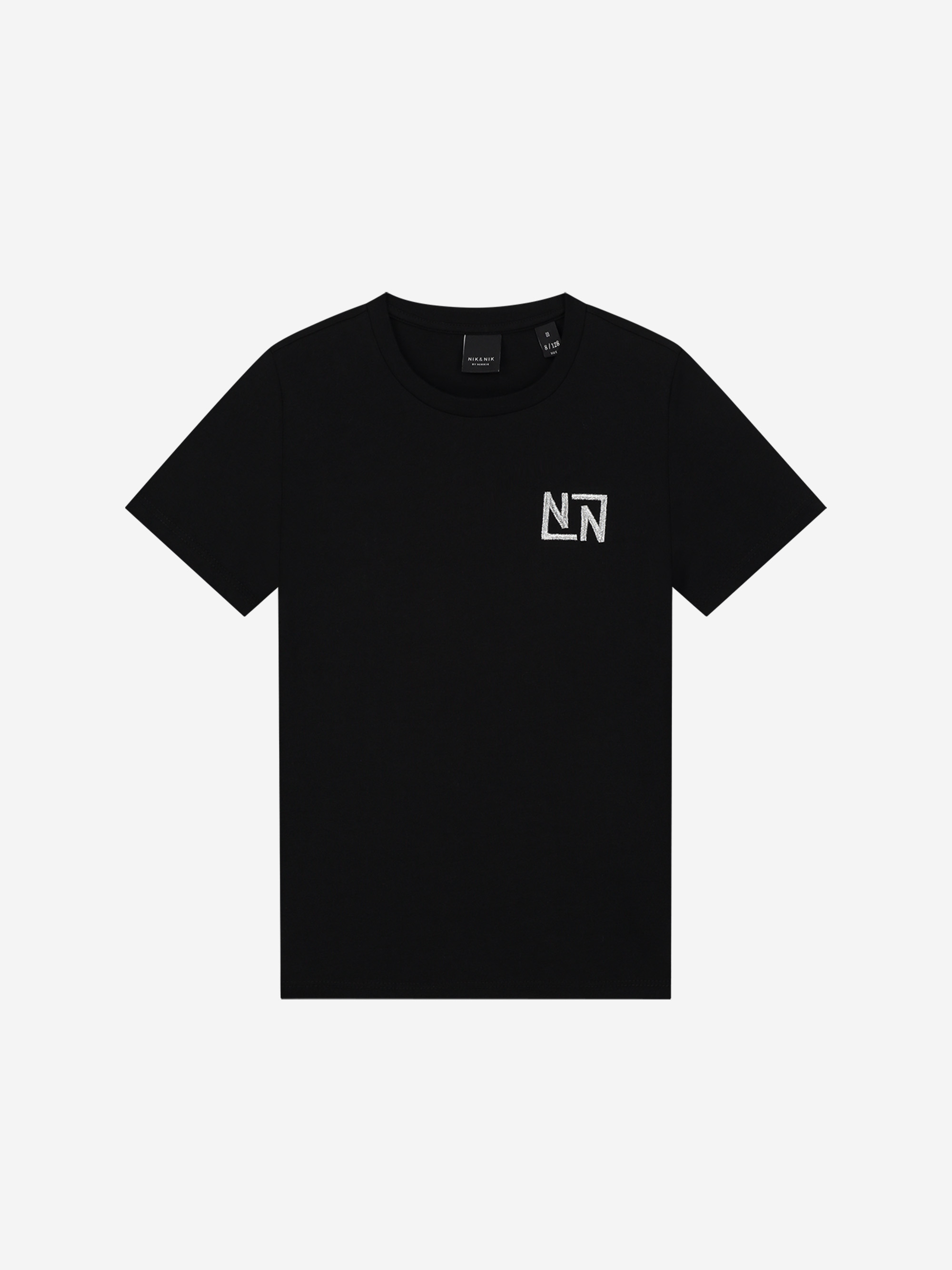 T-shirt met klein NN logo