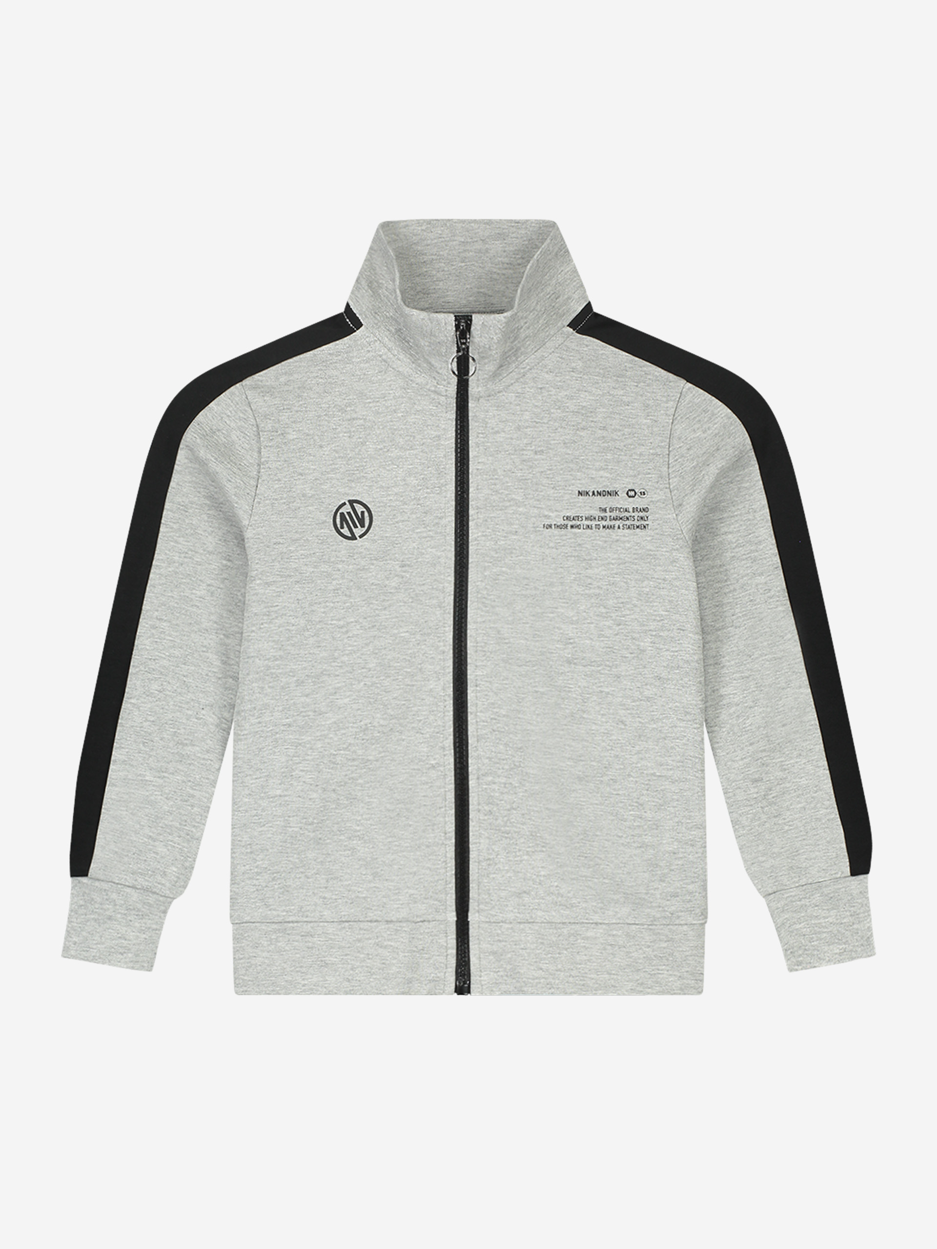 Fitted jacket with zipper pockets 