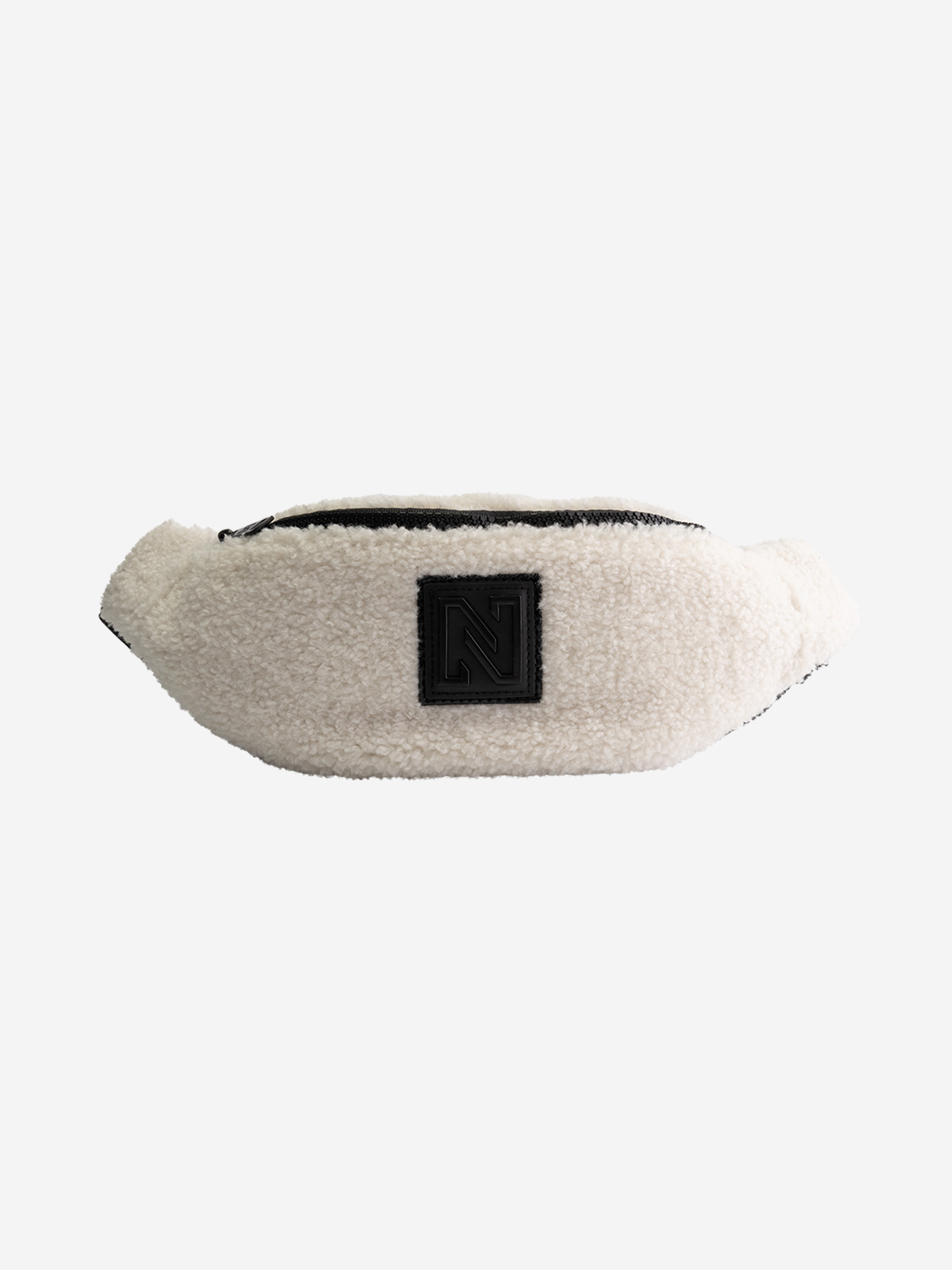 Teddy fanny pack with metal N-logo