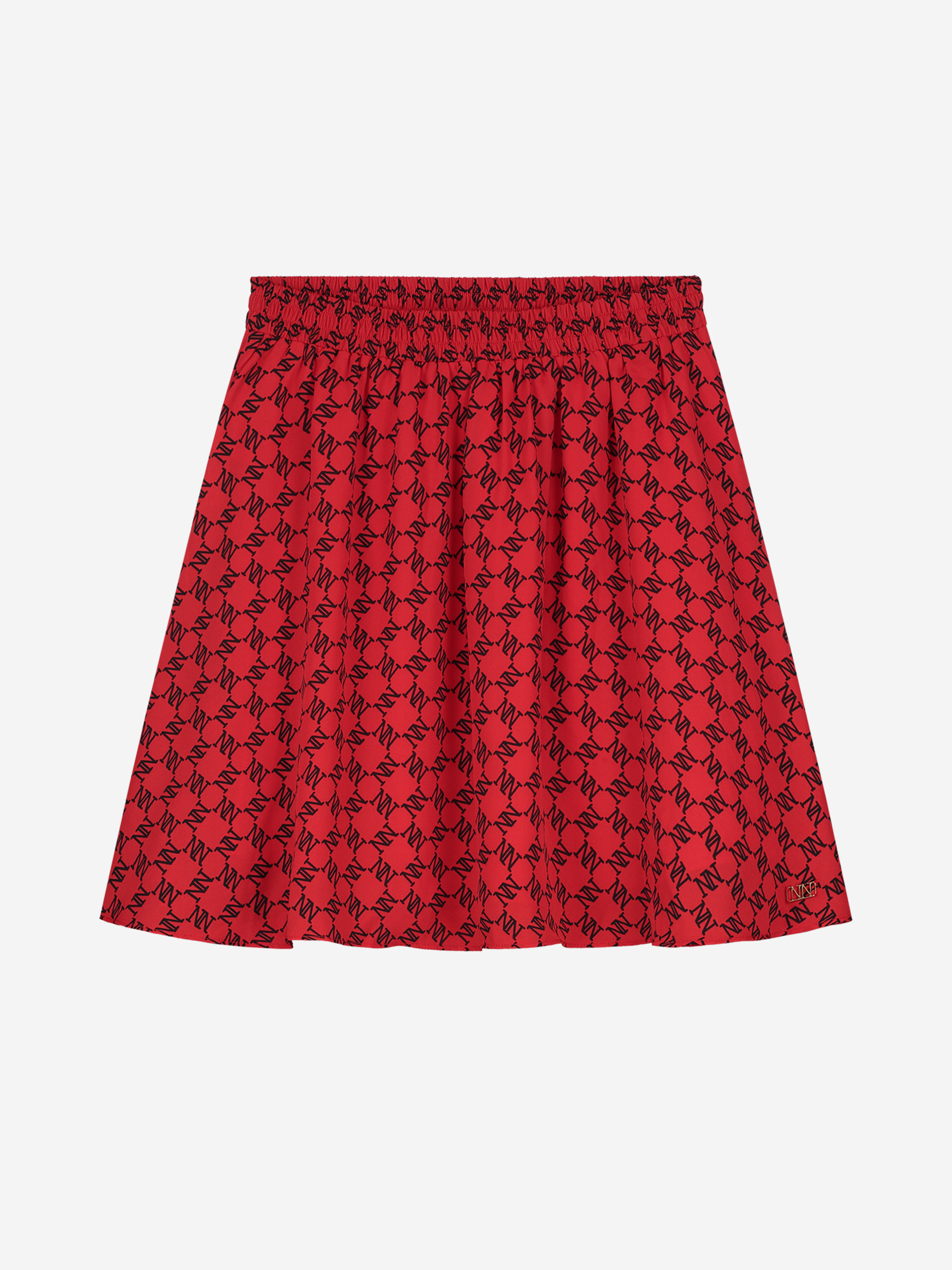 A-LINE SKIRT WITH All over N&N print 