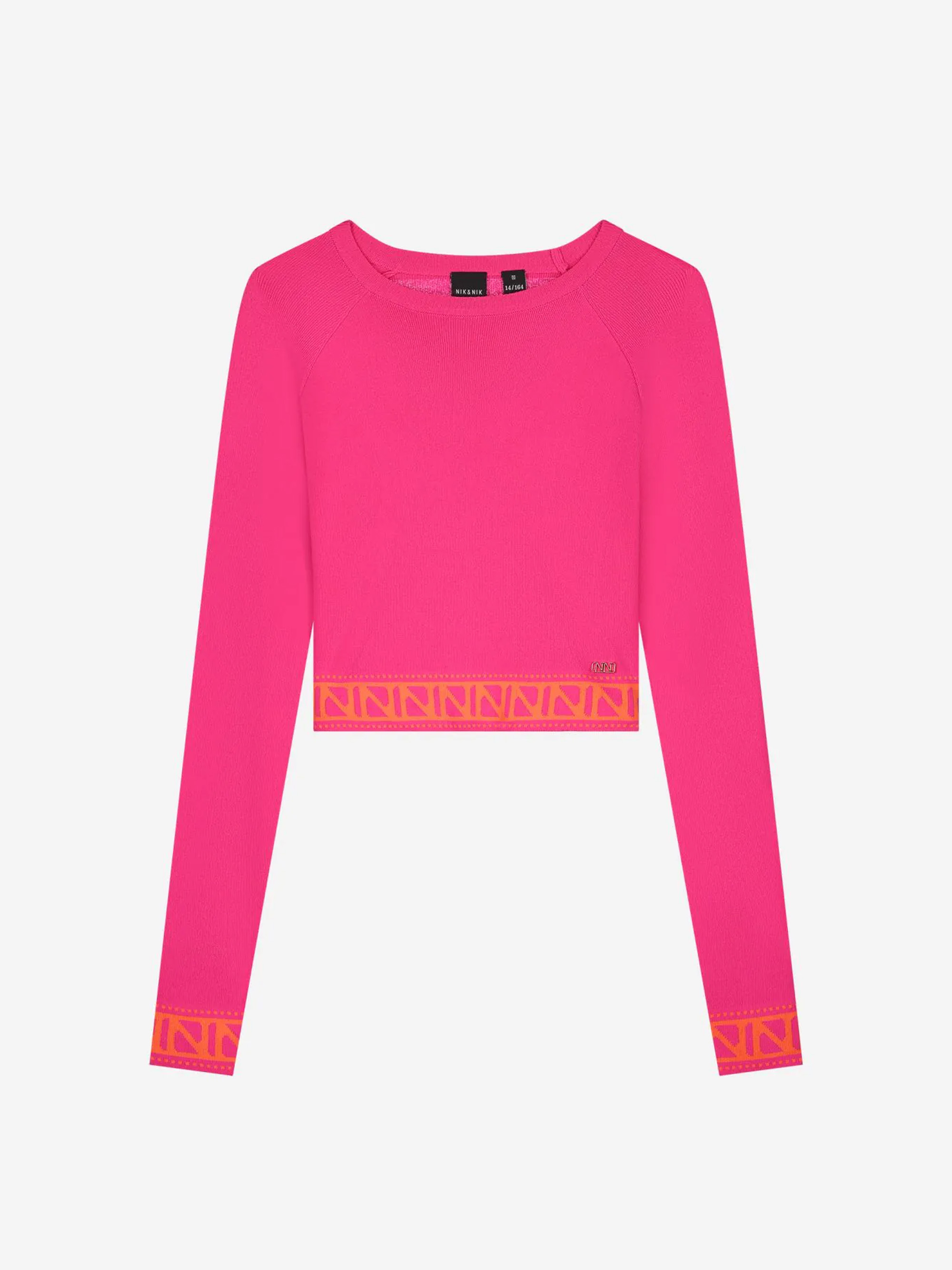 Pullover with logo print