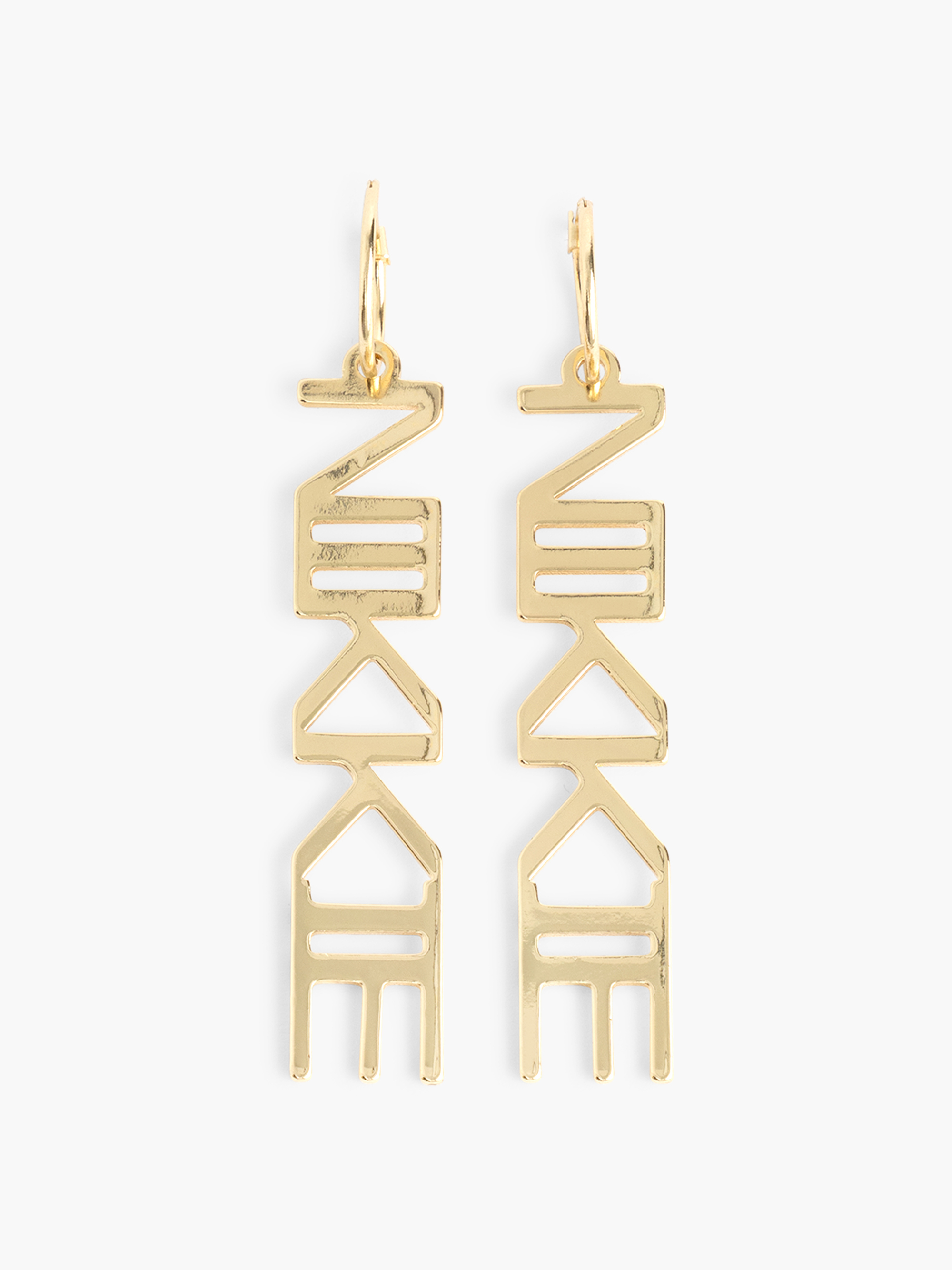 Lucy Logo Earrings