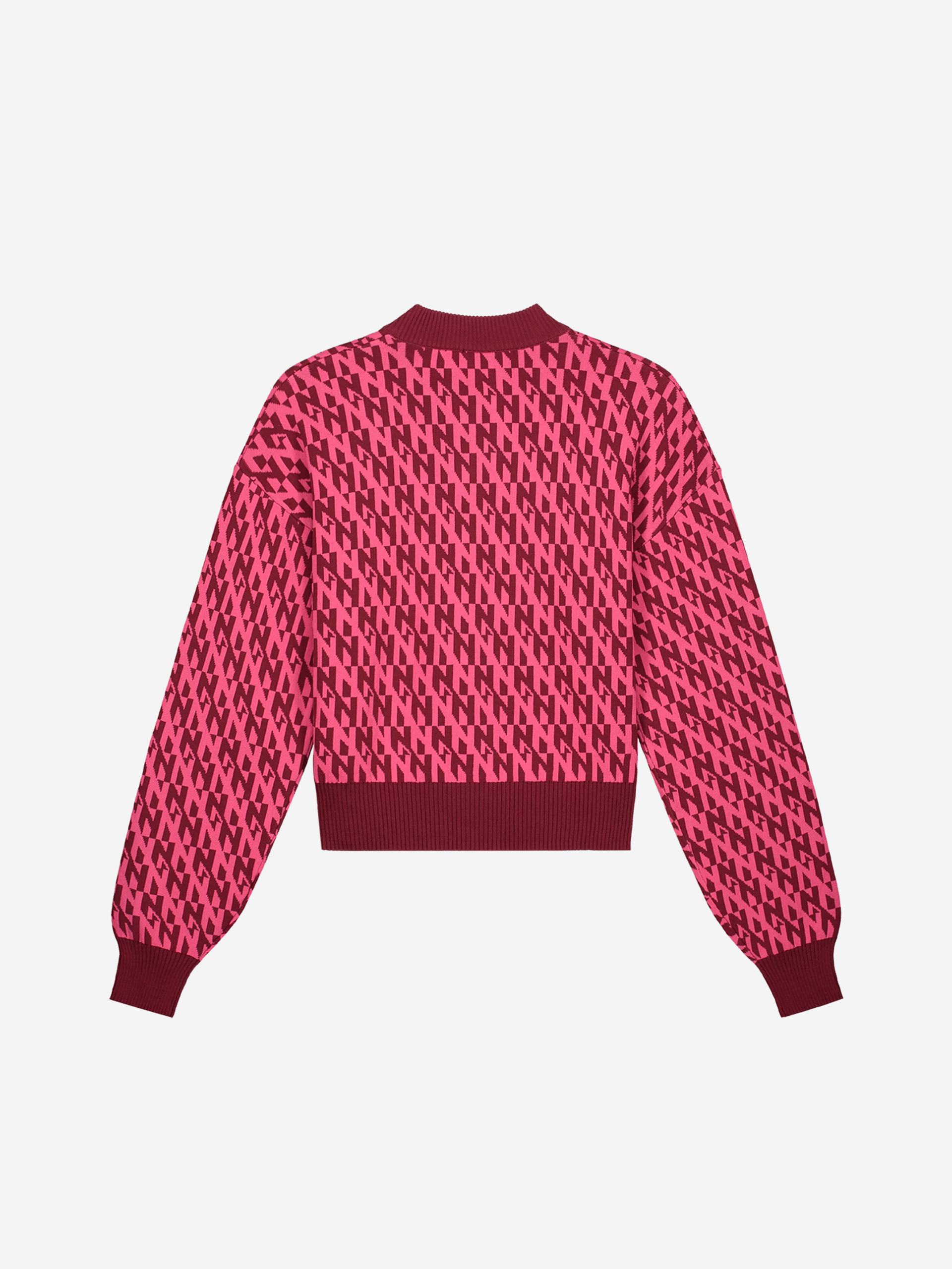 Cardigan with monogram 