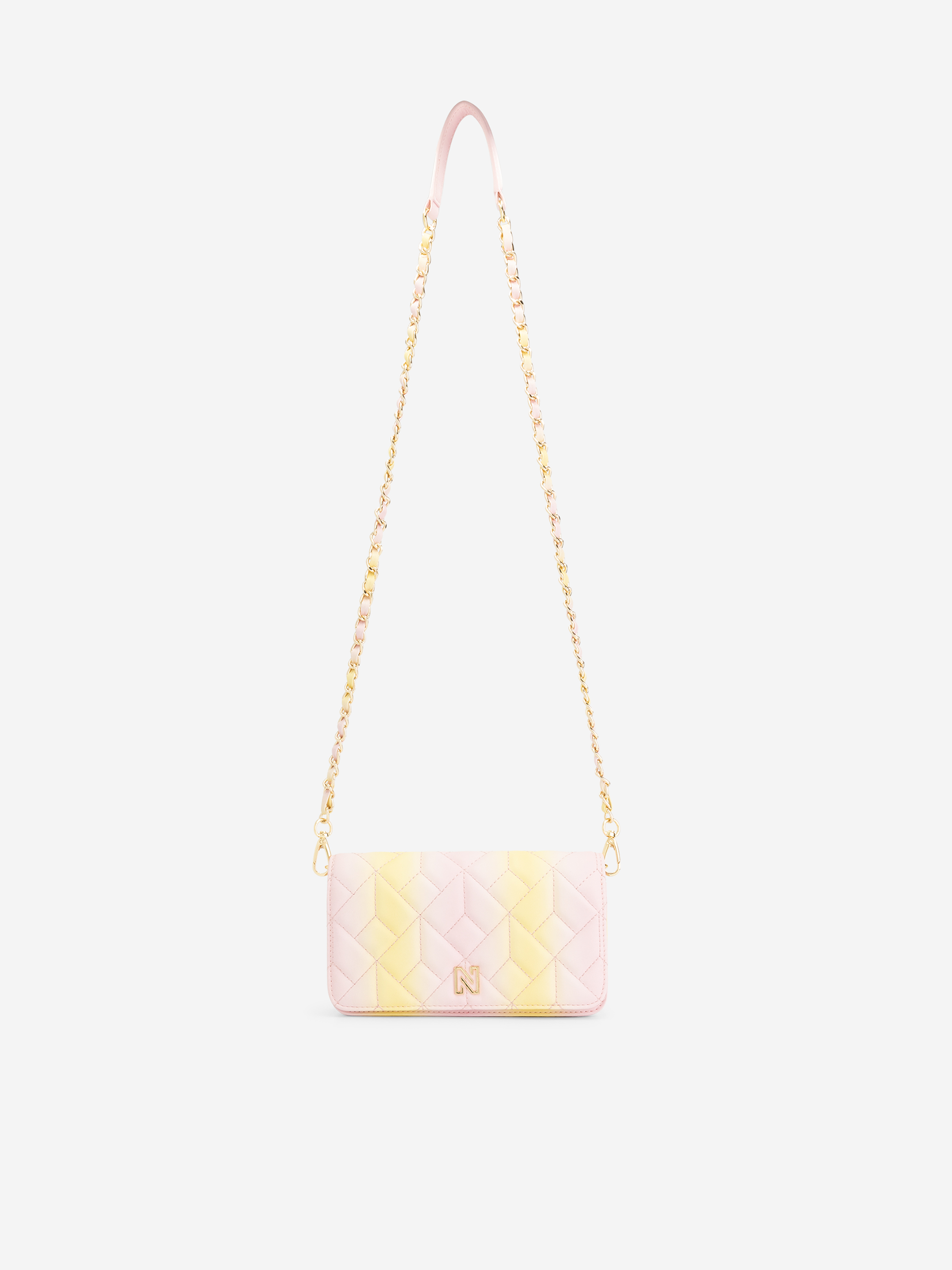 Small Quilted shoulderbag with chain