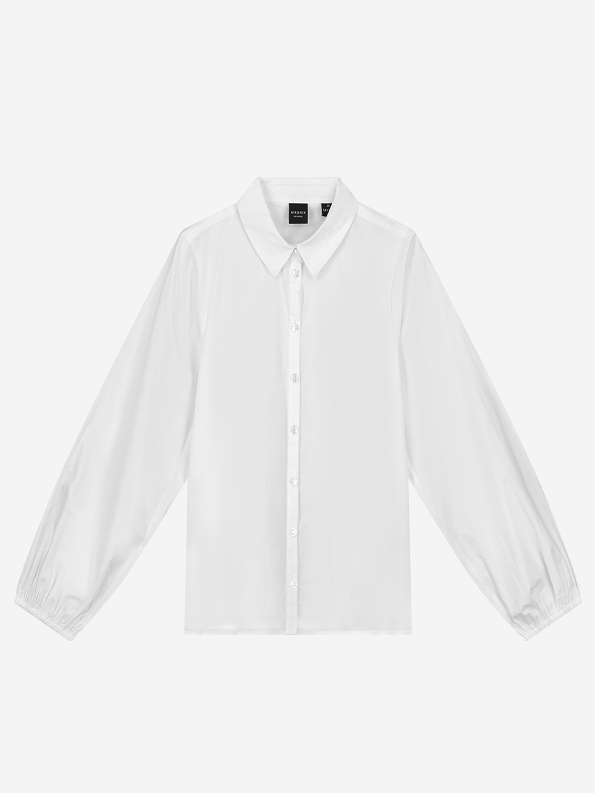 Loose fit cotton blouse