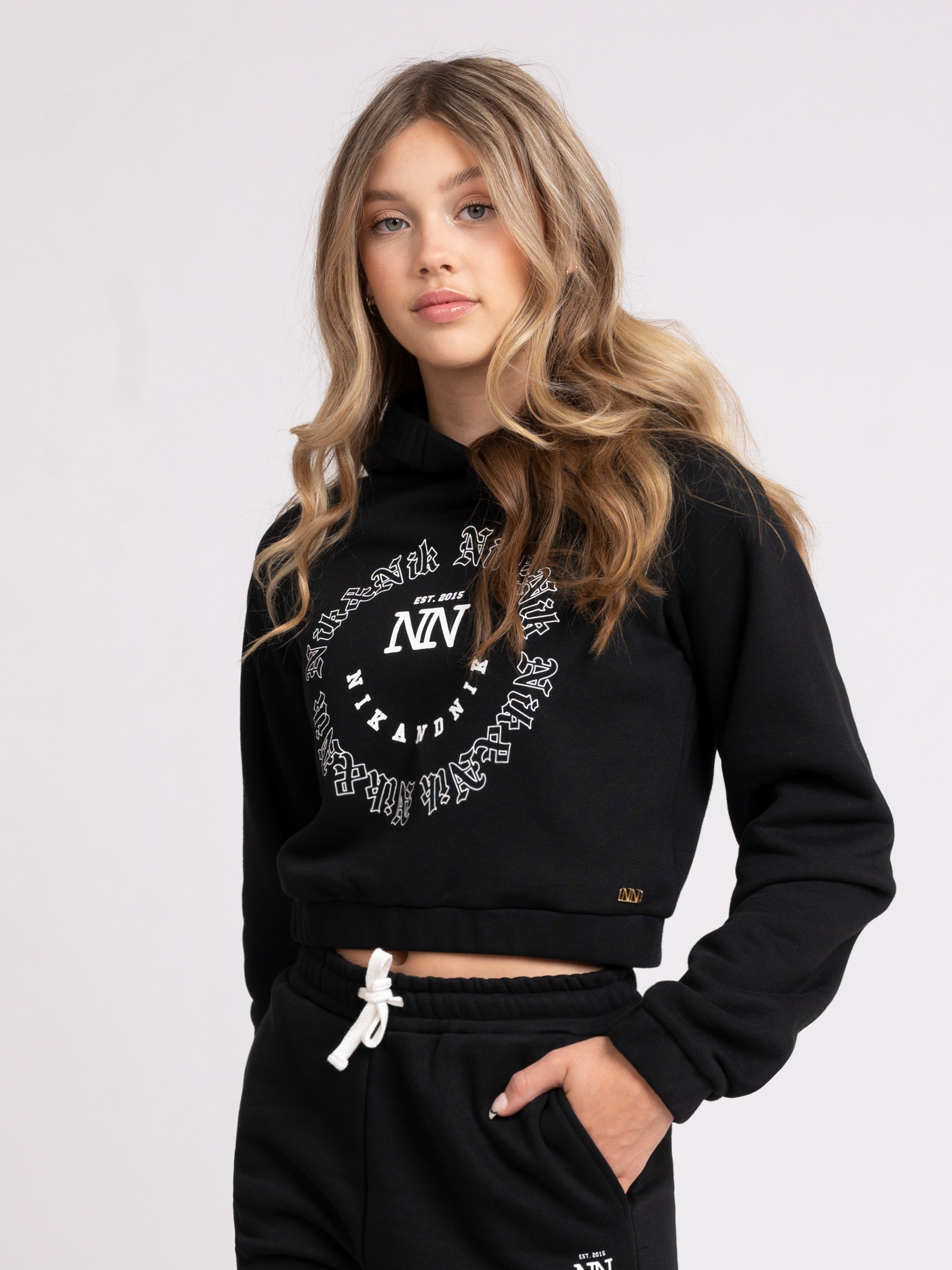  Cropped hoodie