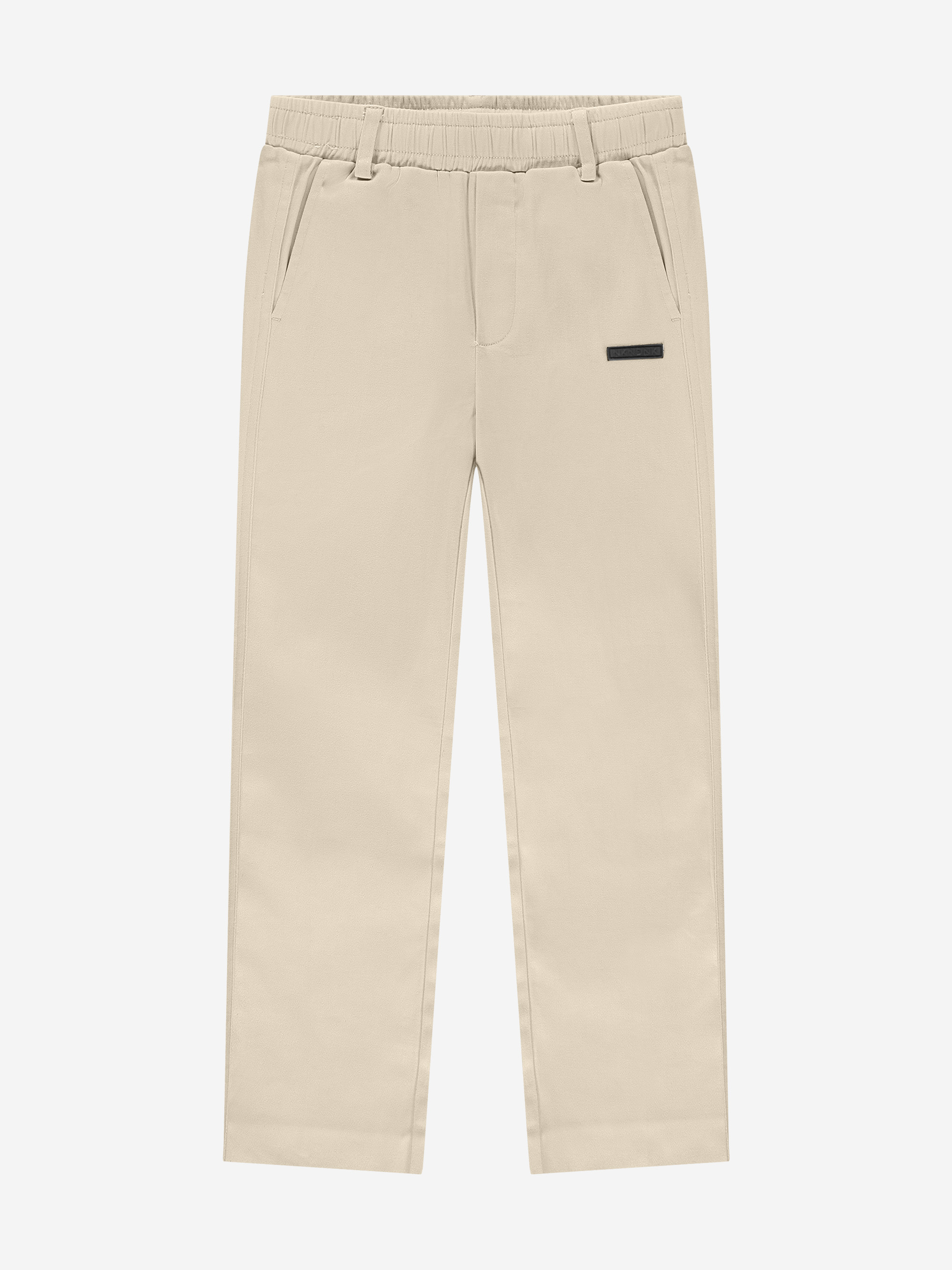 Pants with elastic waistband