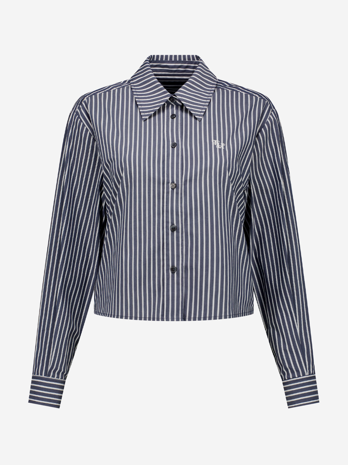 Blouse with logo pattern 