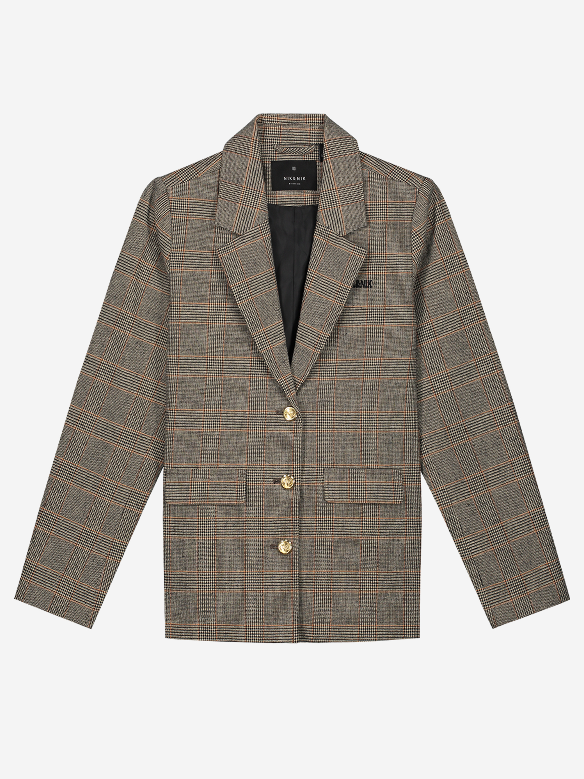 Geruite blazer