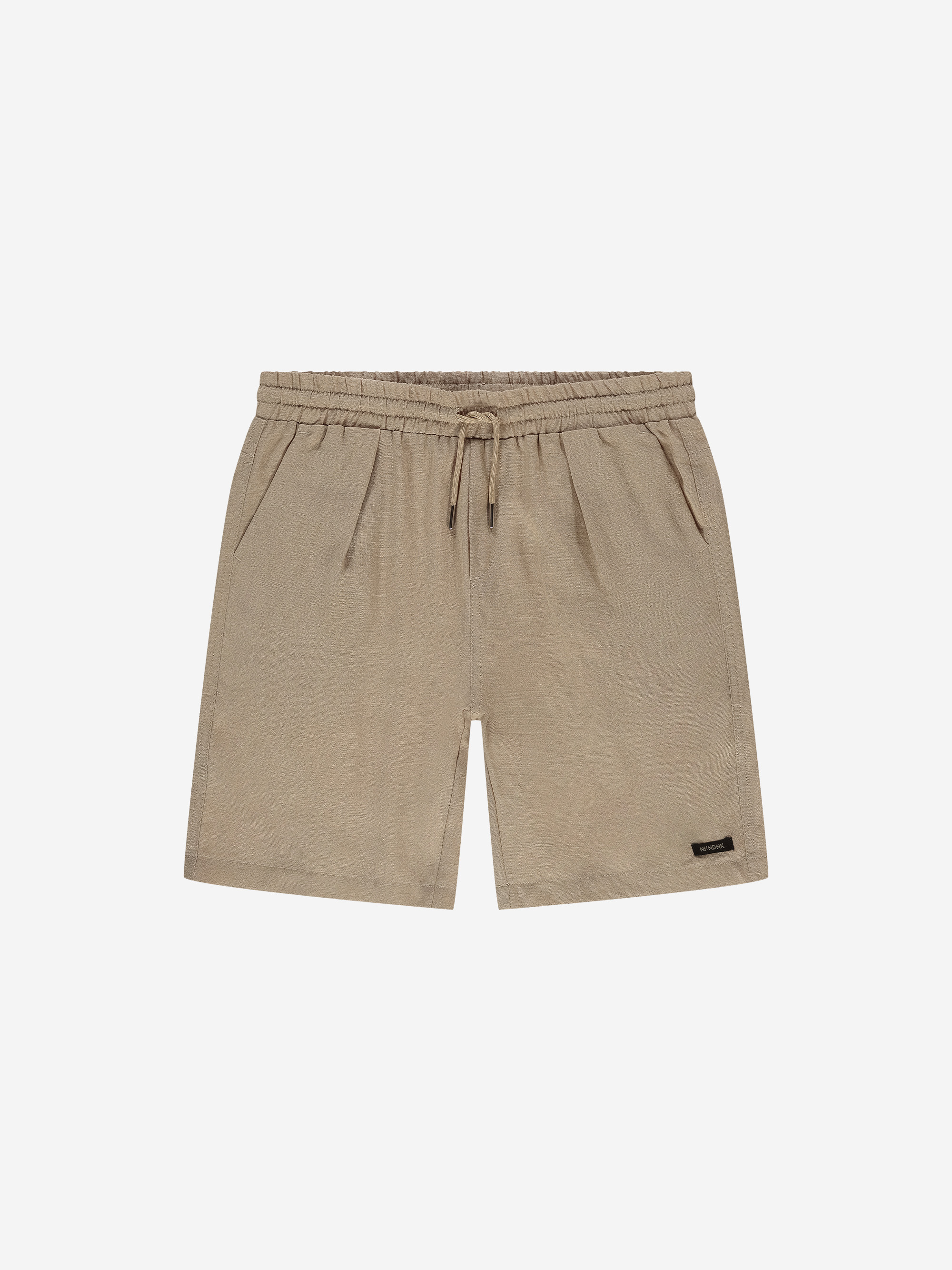 Shorts with linen look