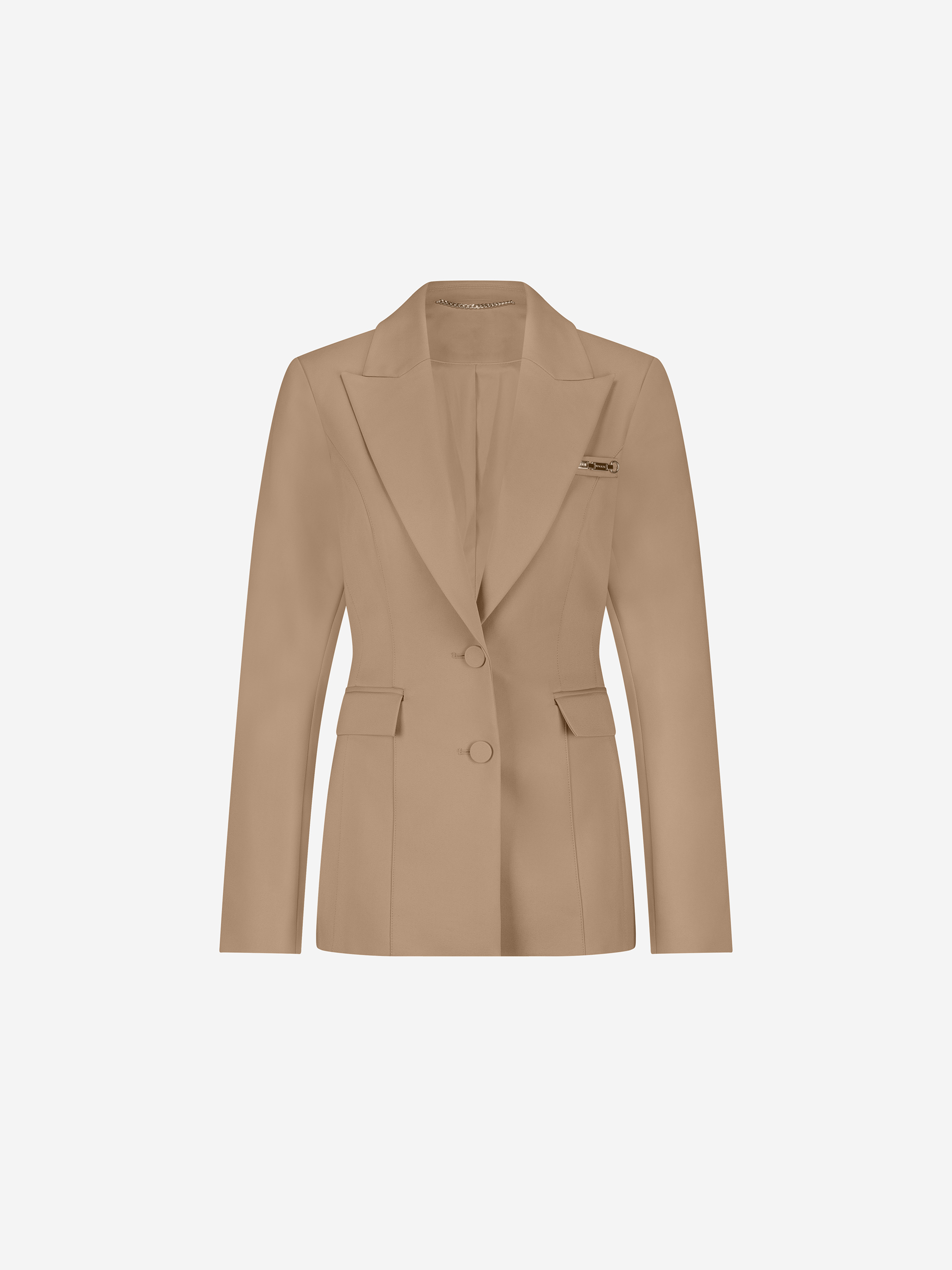 Classic blazer with chain detail