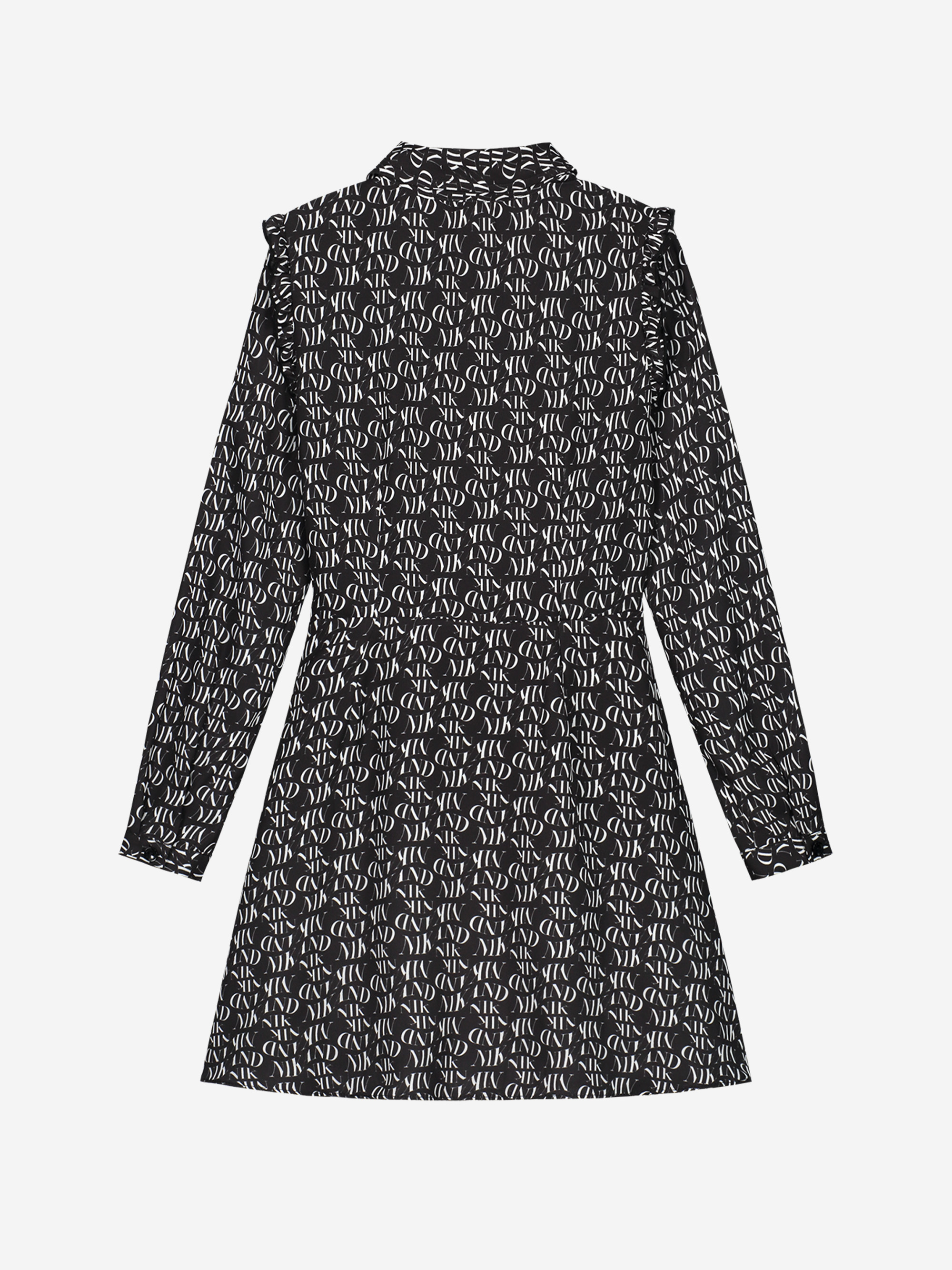 Dress with all over print