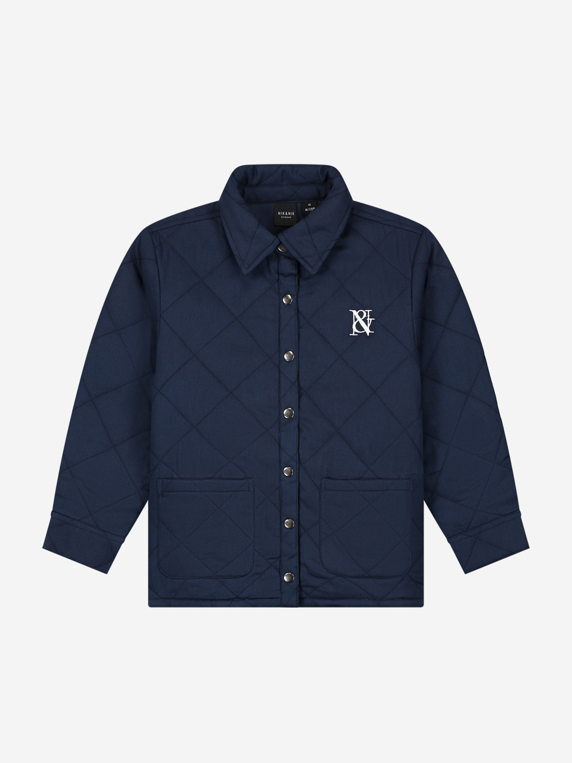 Quilted jacket with buttons