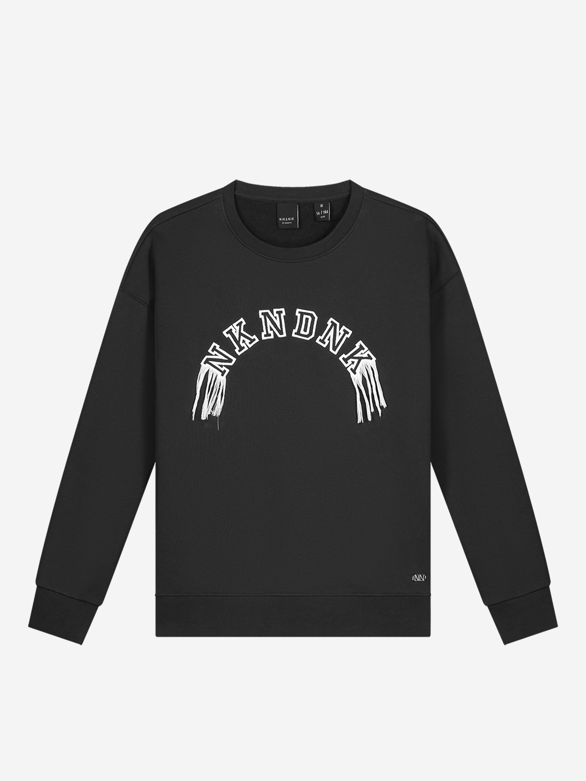 Sweater with round logo 