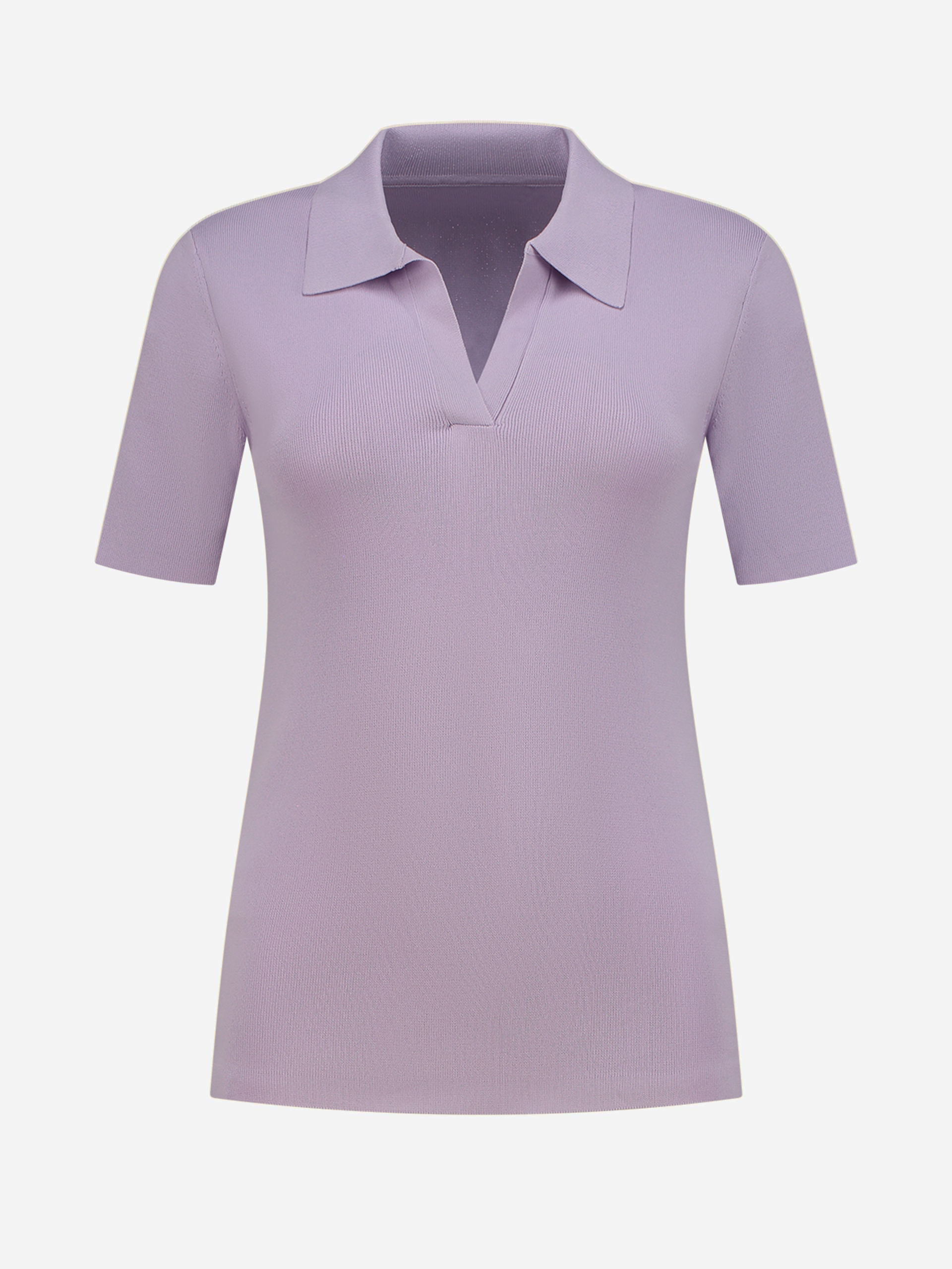 Polo top met korte mouwen