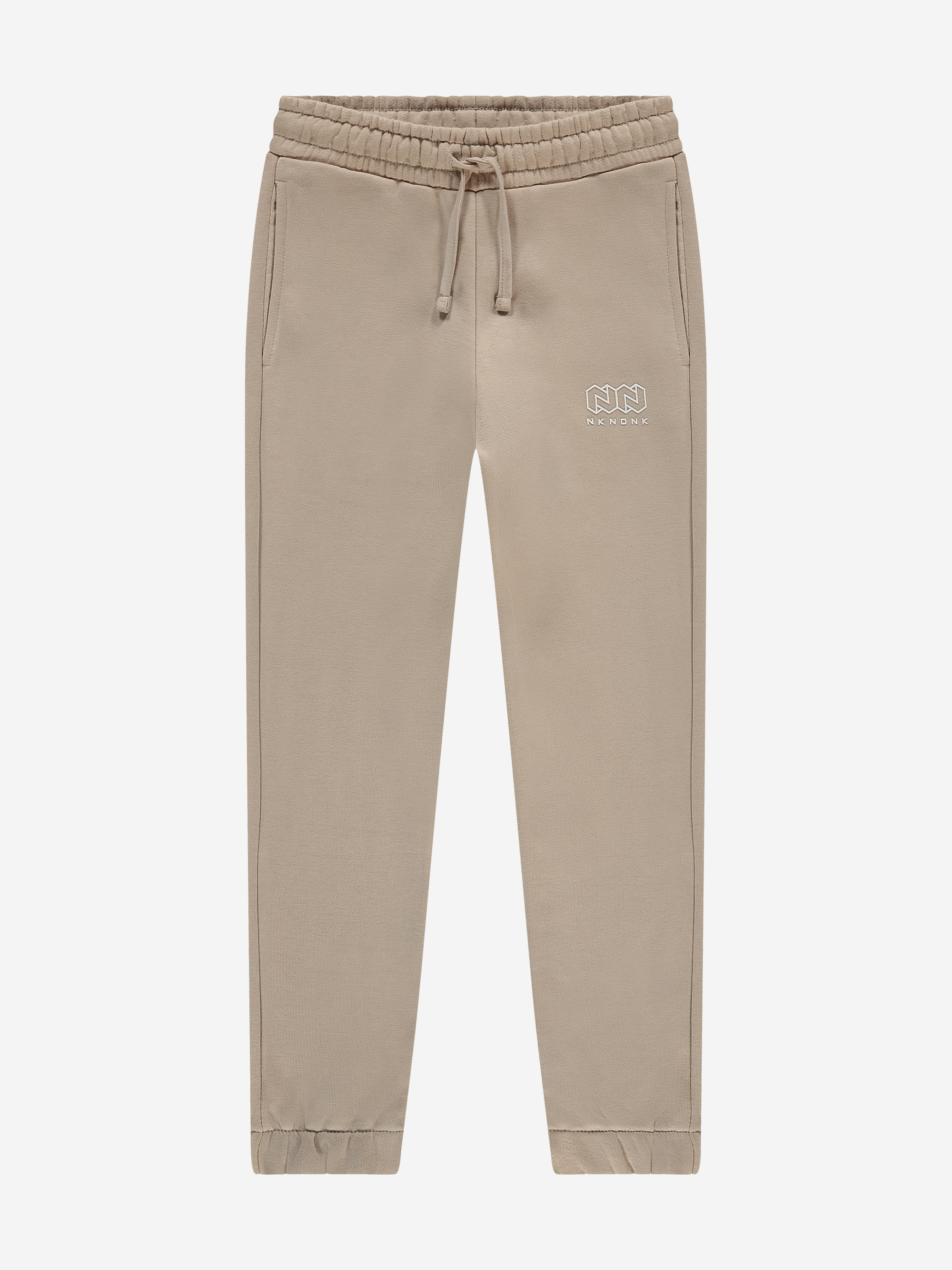 Joggers with mid waist and drawstring