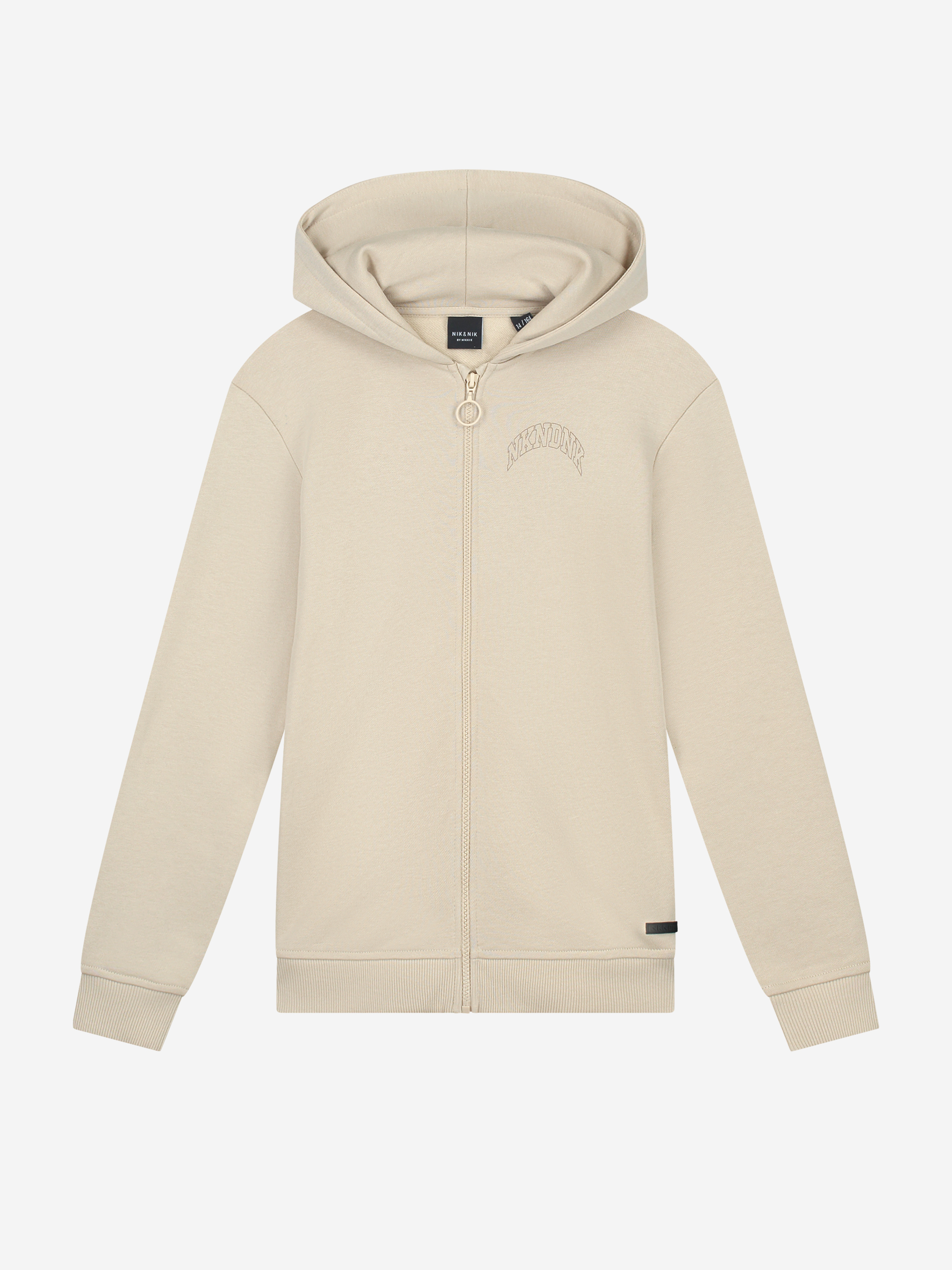 Hoodie met ritssluiting  
