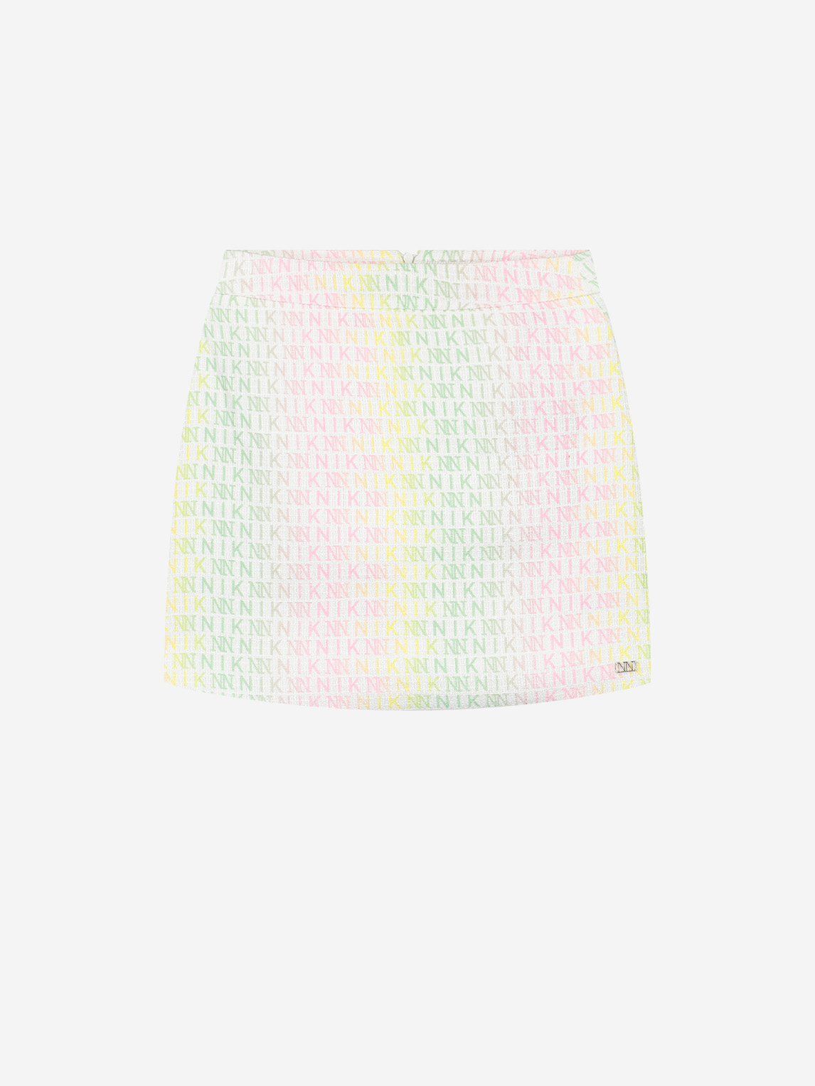 Skirt with all over NN logo