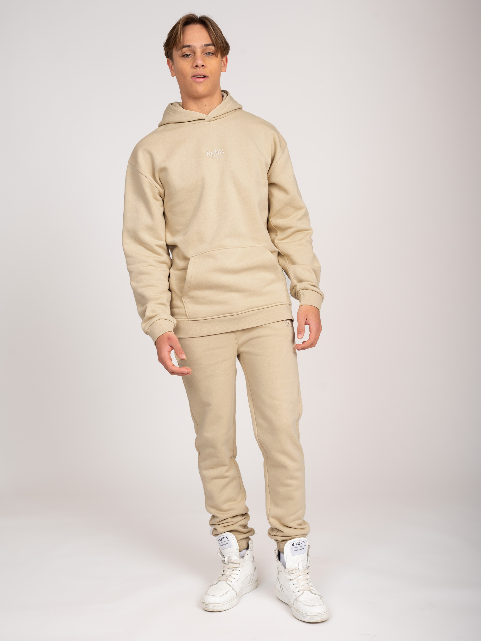 Mid rise sweatpants with logo