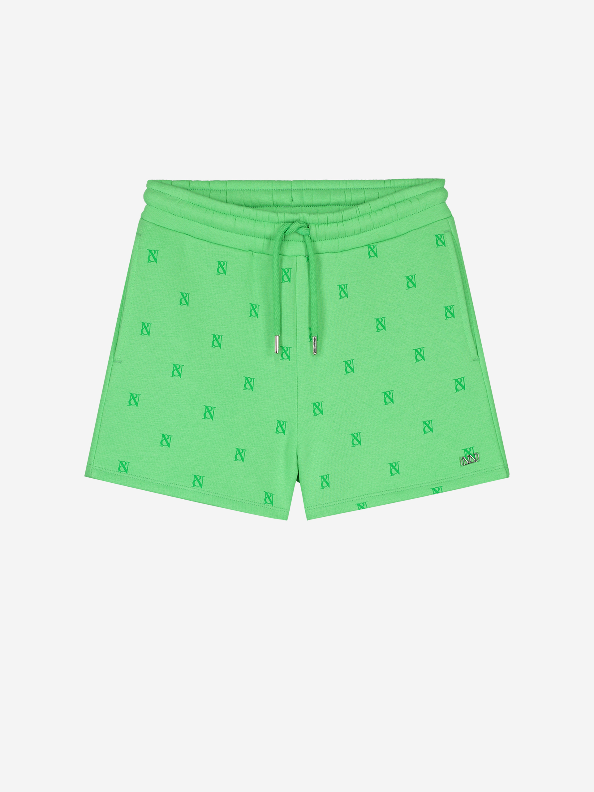 Sweatshort met hoge taille