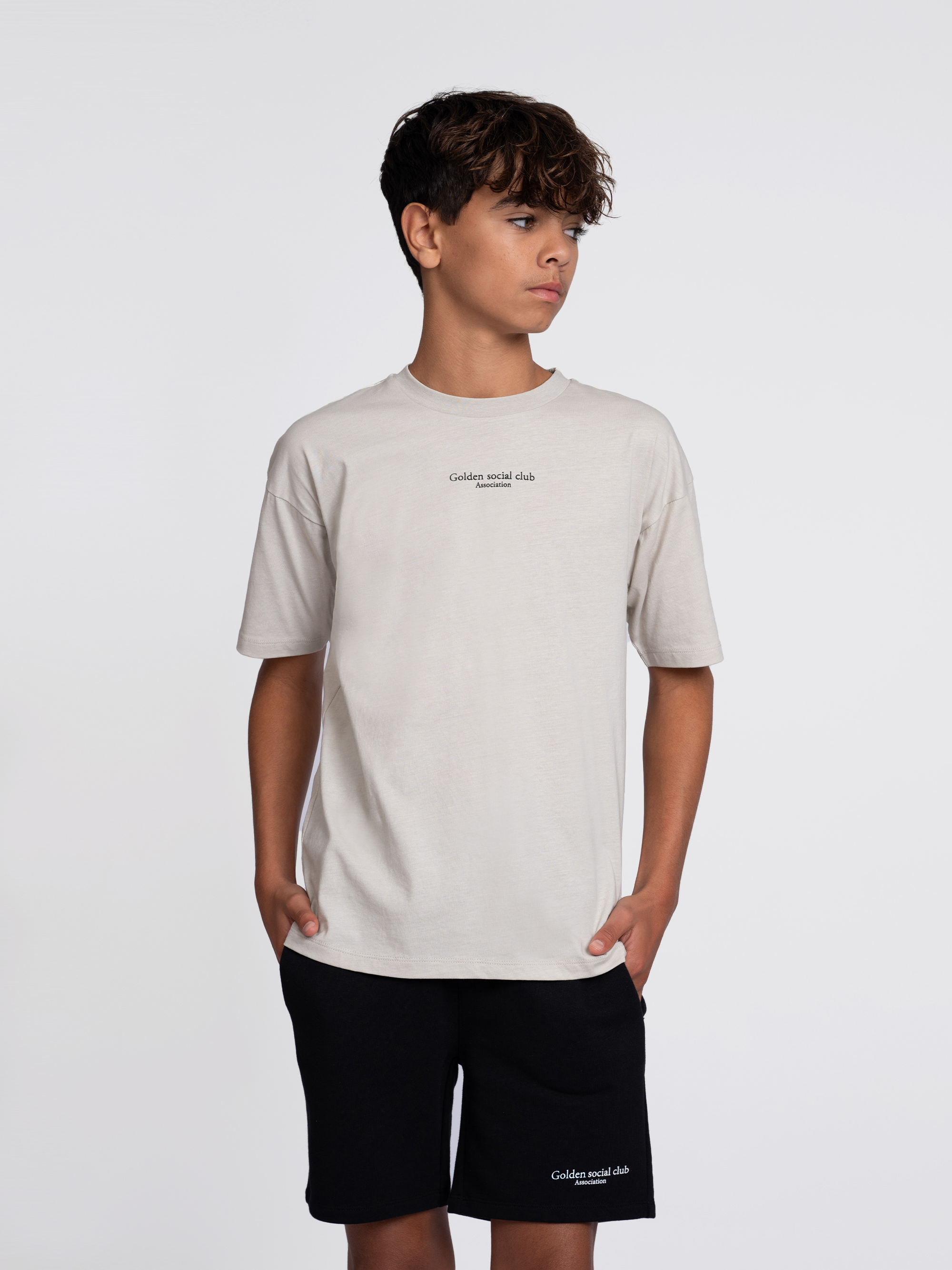 Sweatshorts with elastic waistband