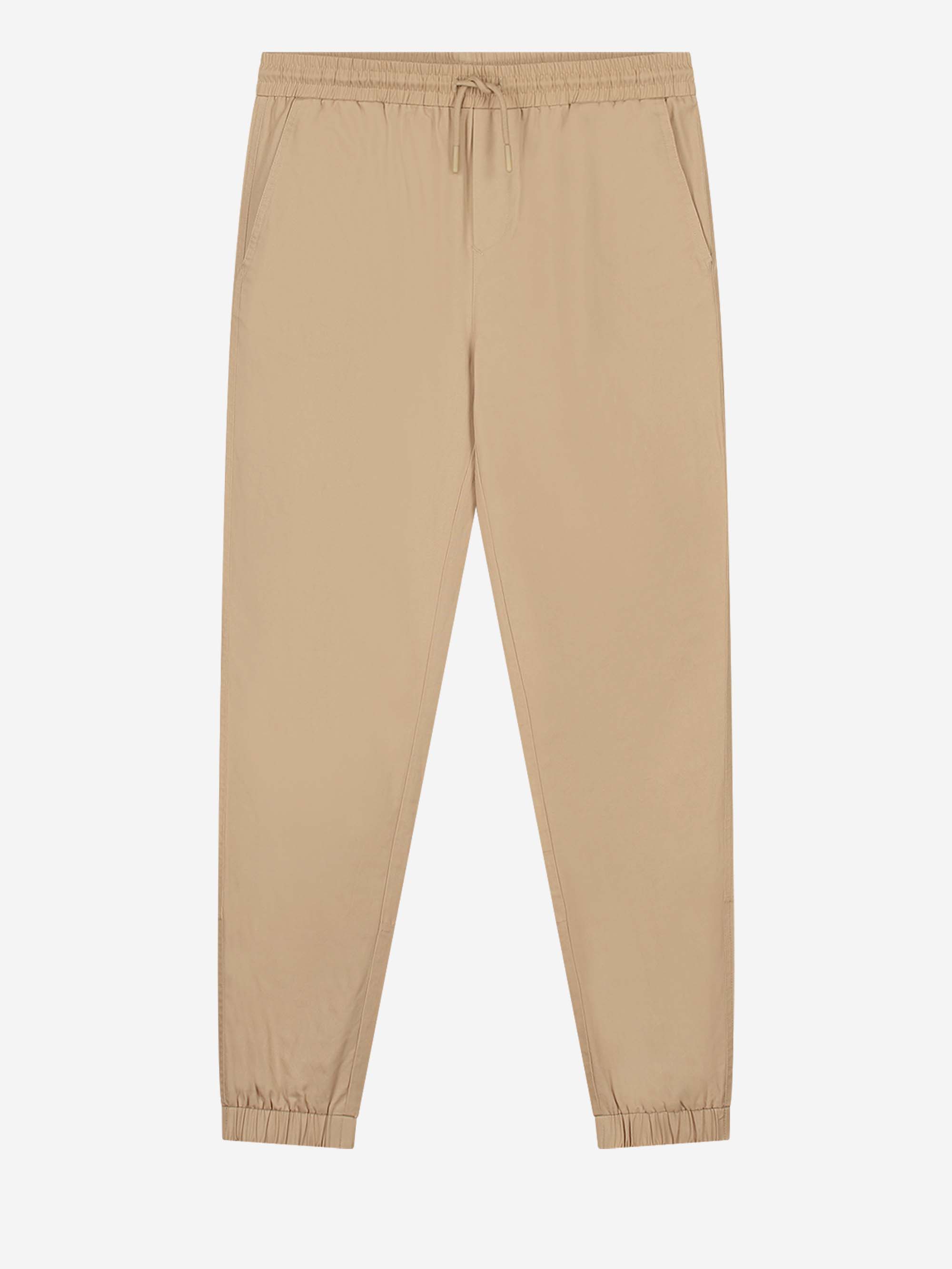 LOOSE FITTED PANTS WITH ELATIC WAISTBAND AND TROUSER LEGS