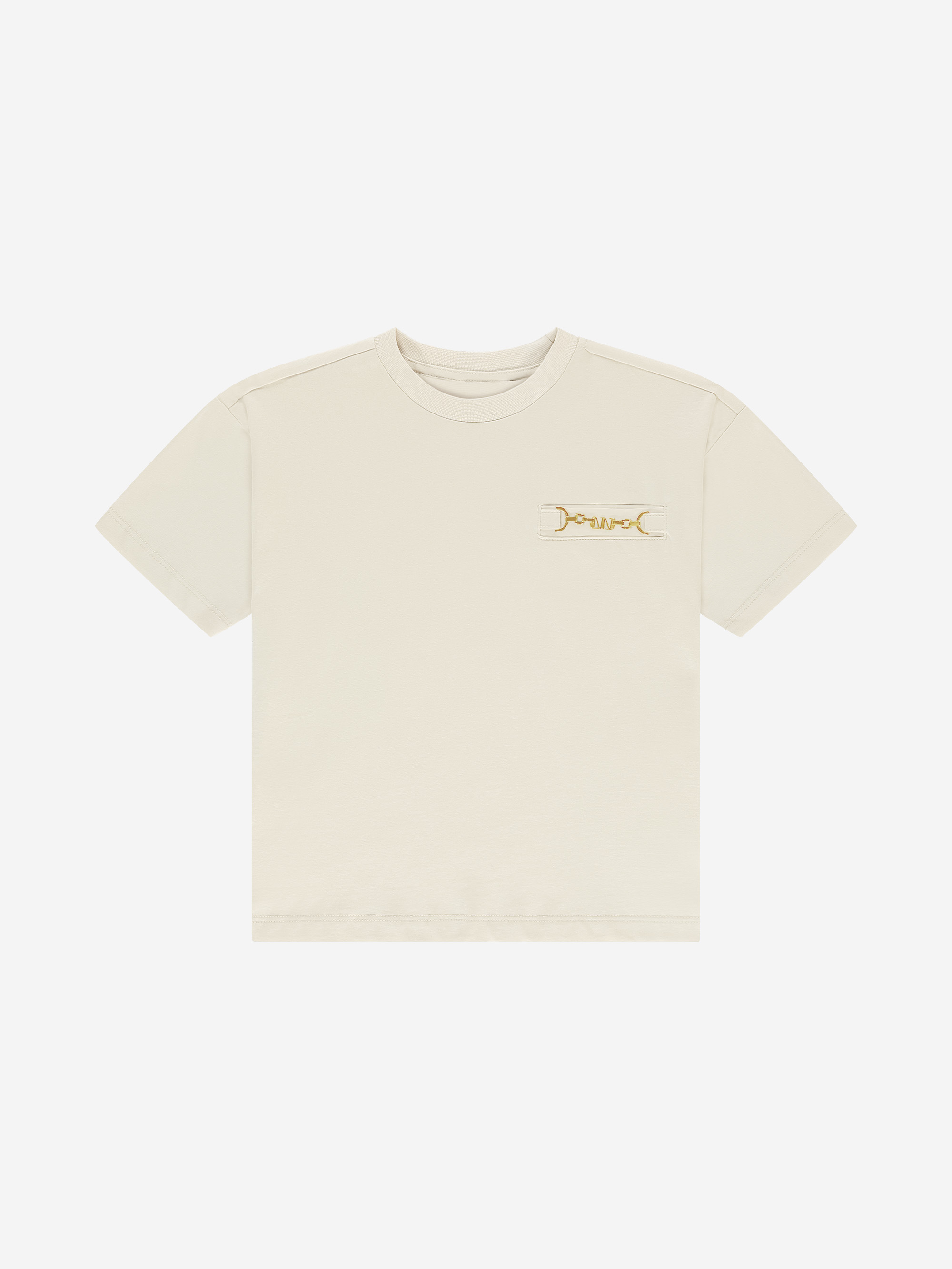 Basic T-shirt with chain detail