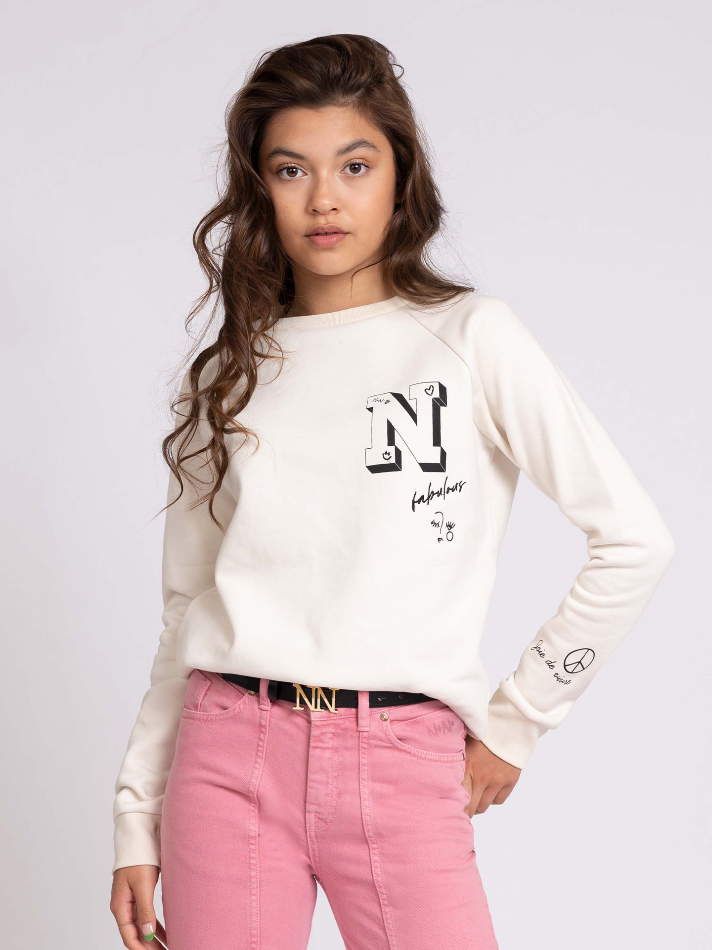 Sweater with artwork 
