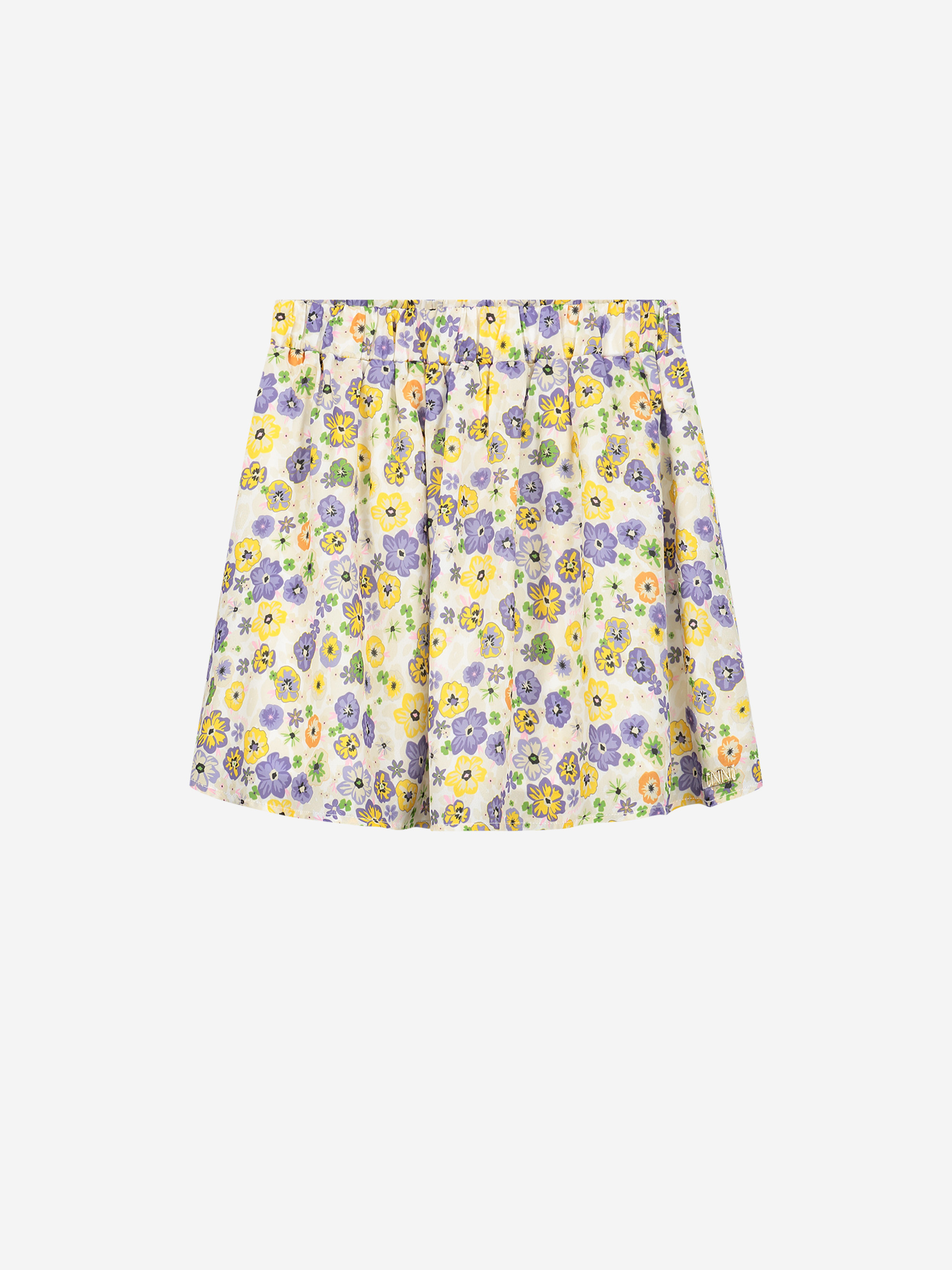 Skirt met bloemen print