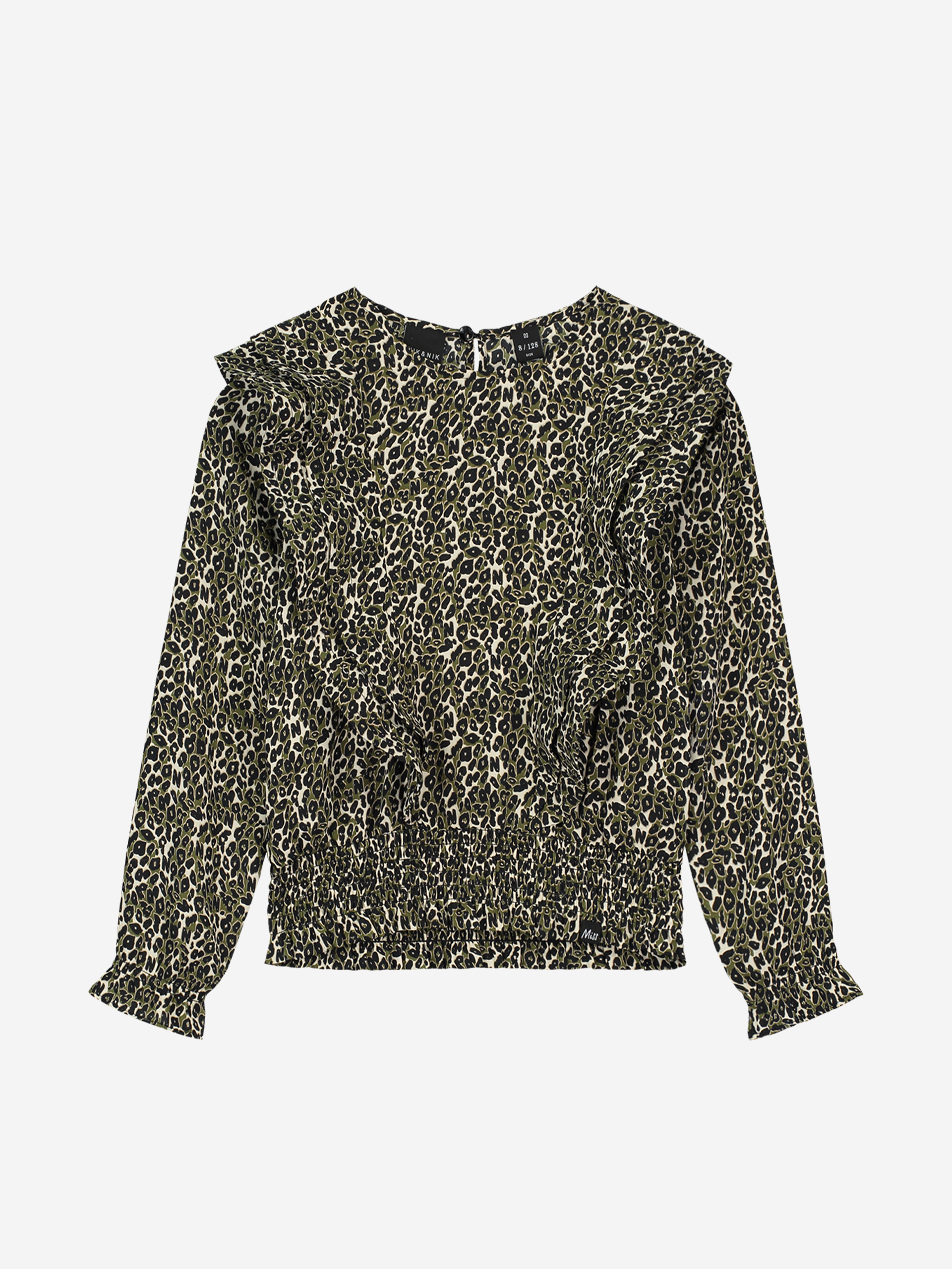 luipaardprint Blouse