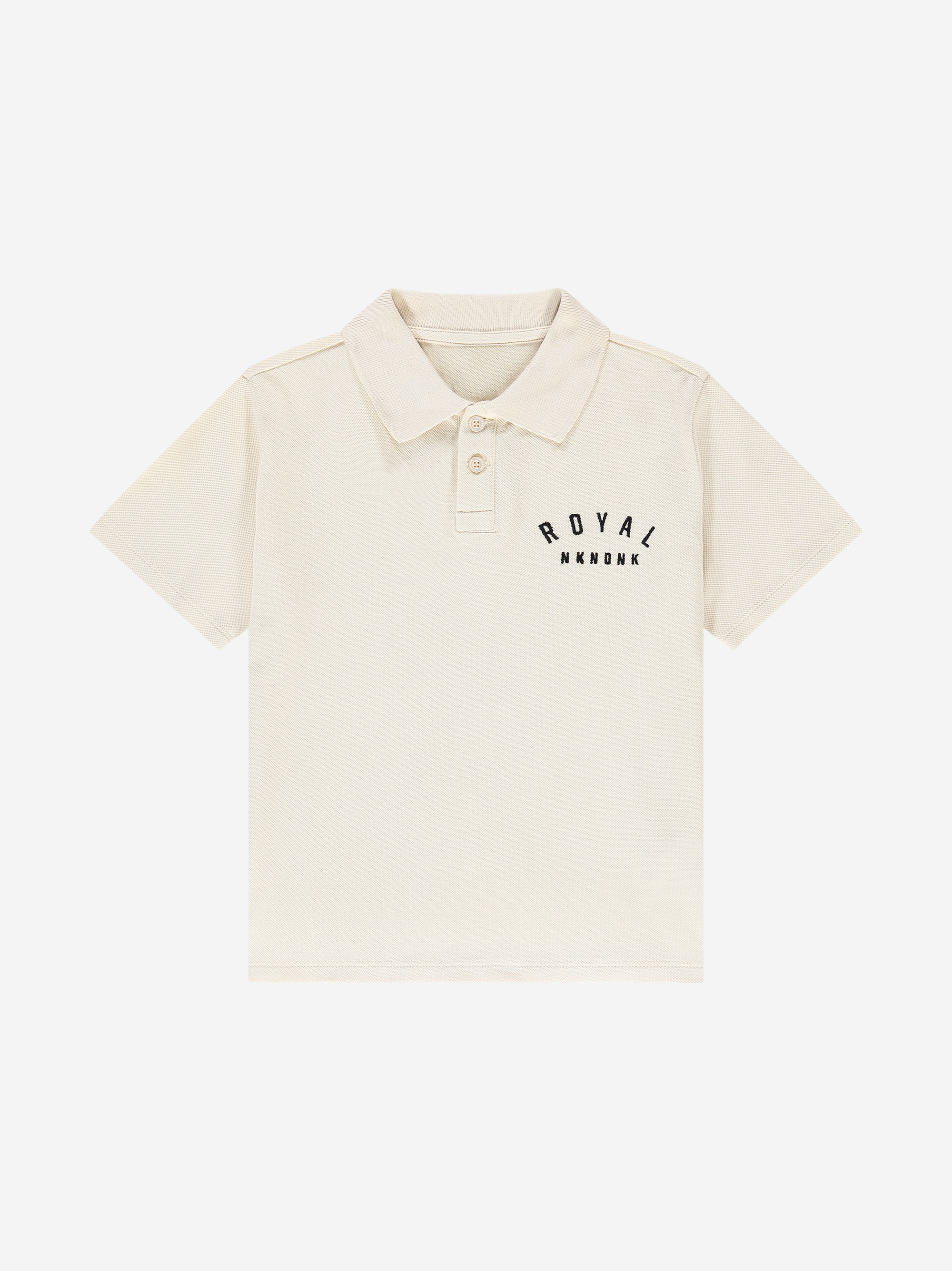 Loose-fitting polo with logo