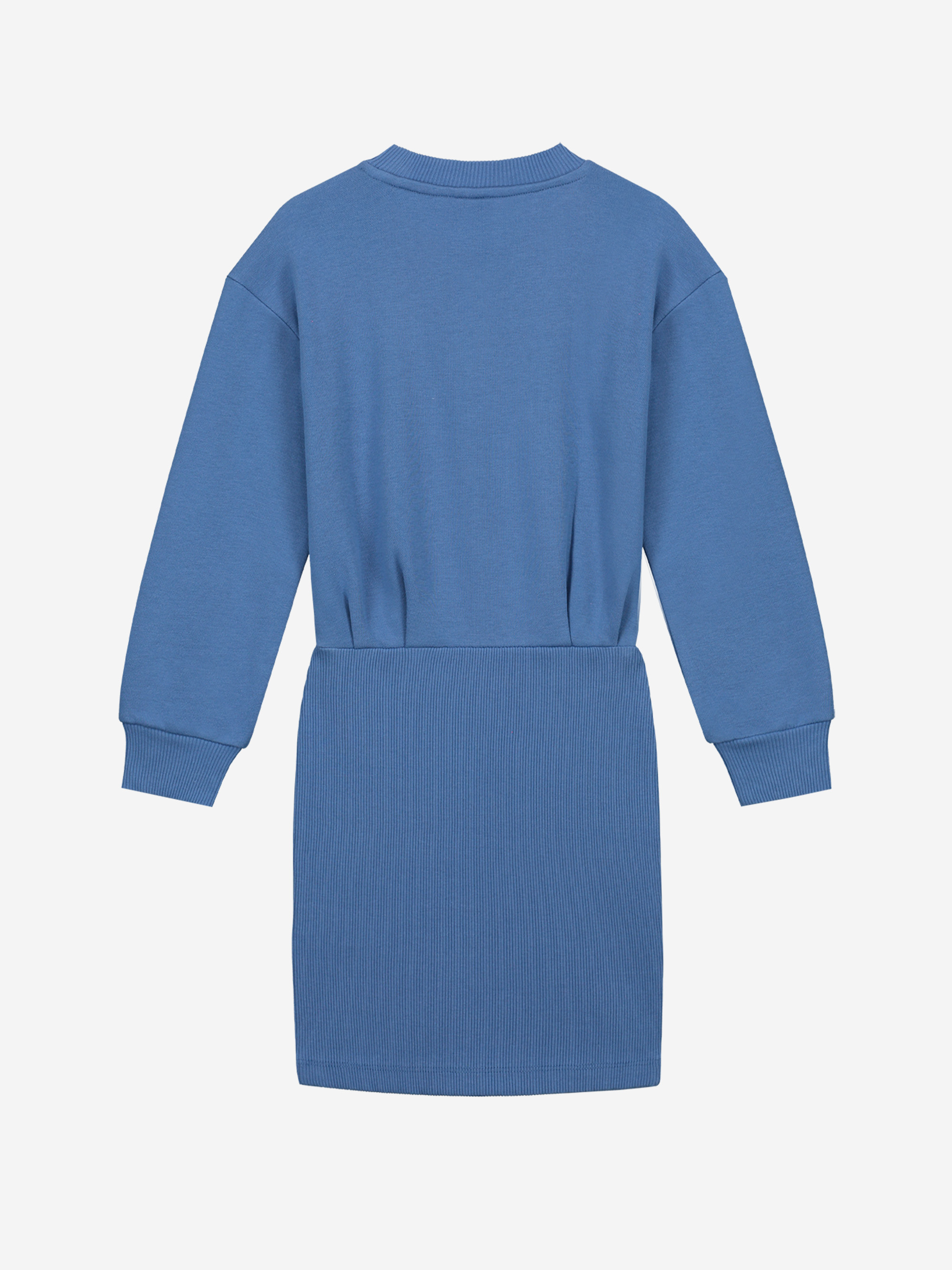 Sweatdress with rib bottom