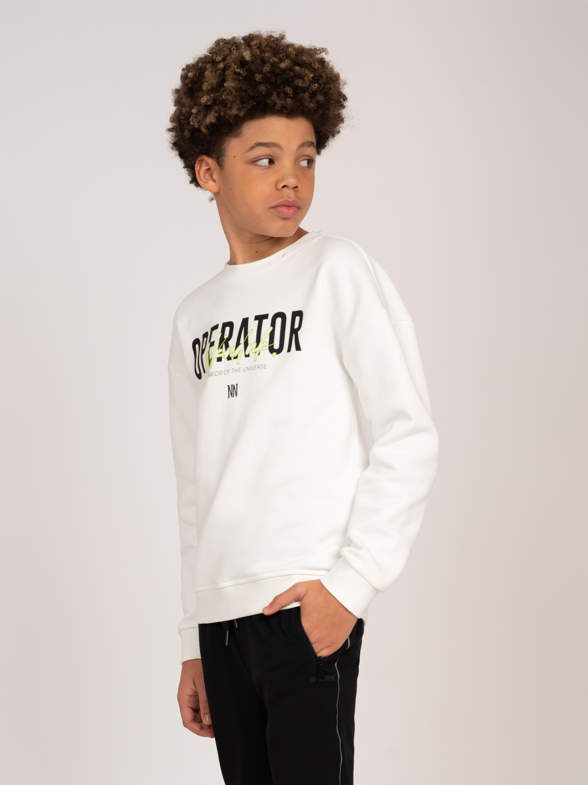 Sweater met grafische print