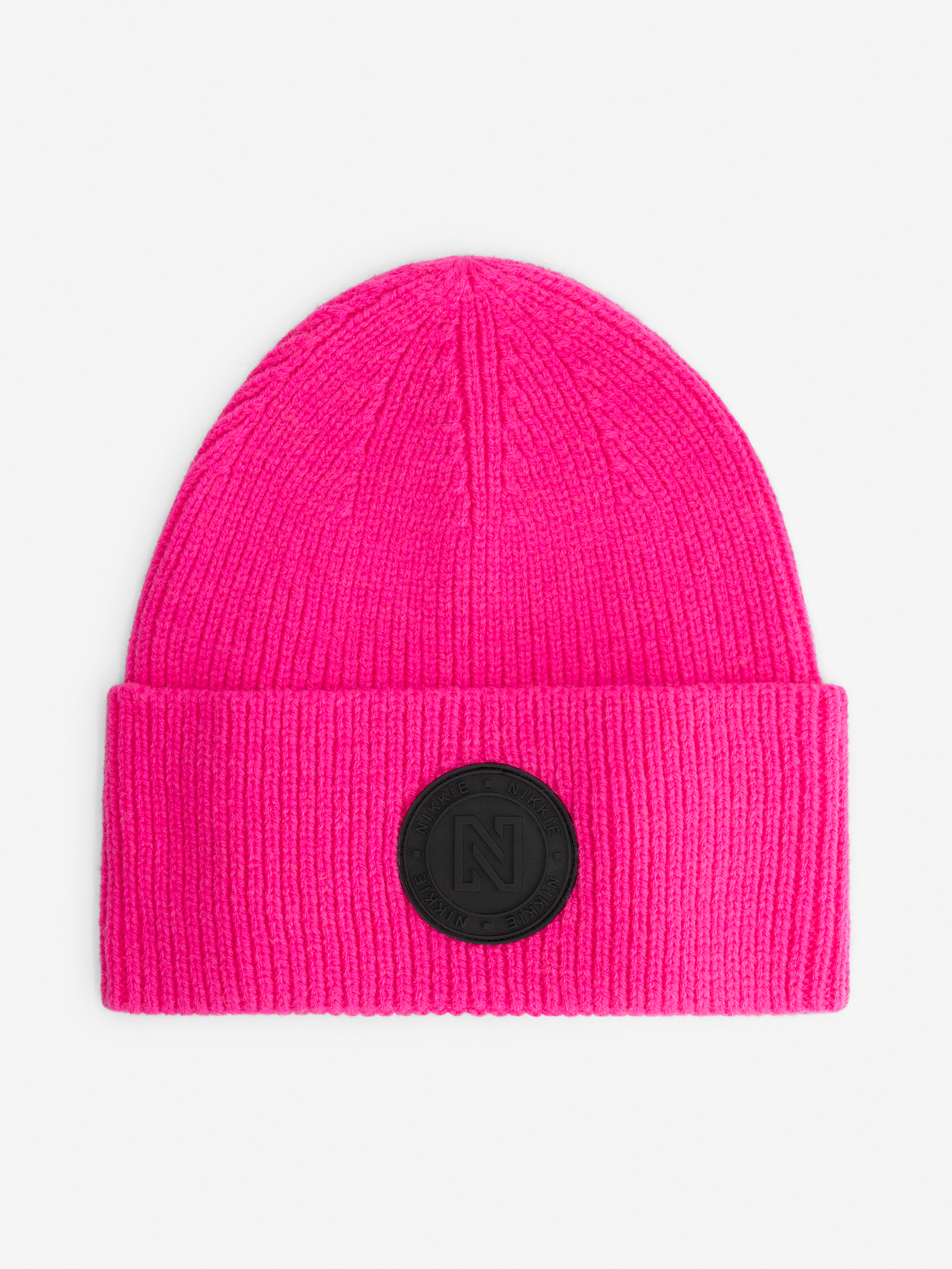 Round Patch Beanie