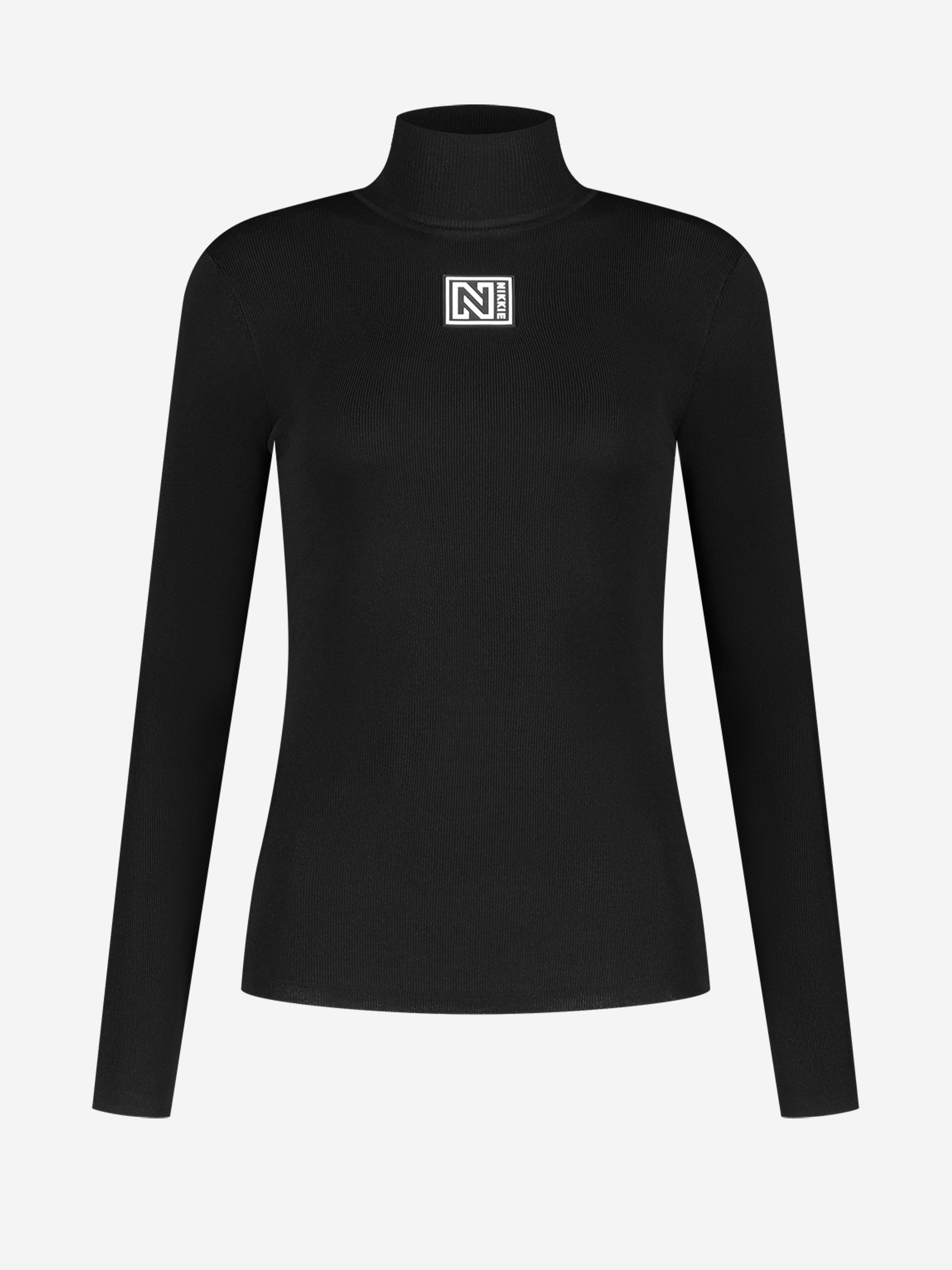 NIKKIE SKI top with turtle neck  