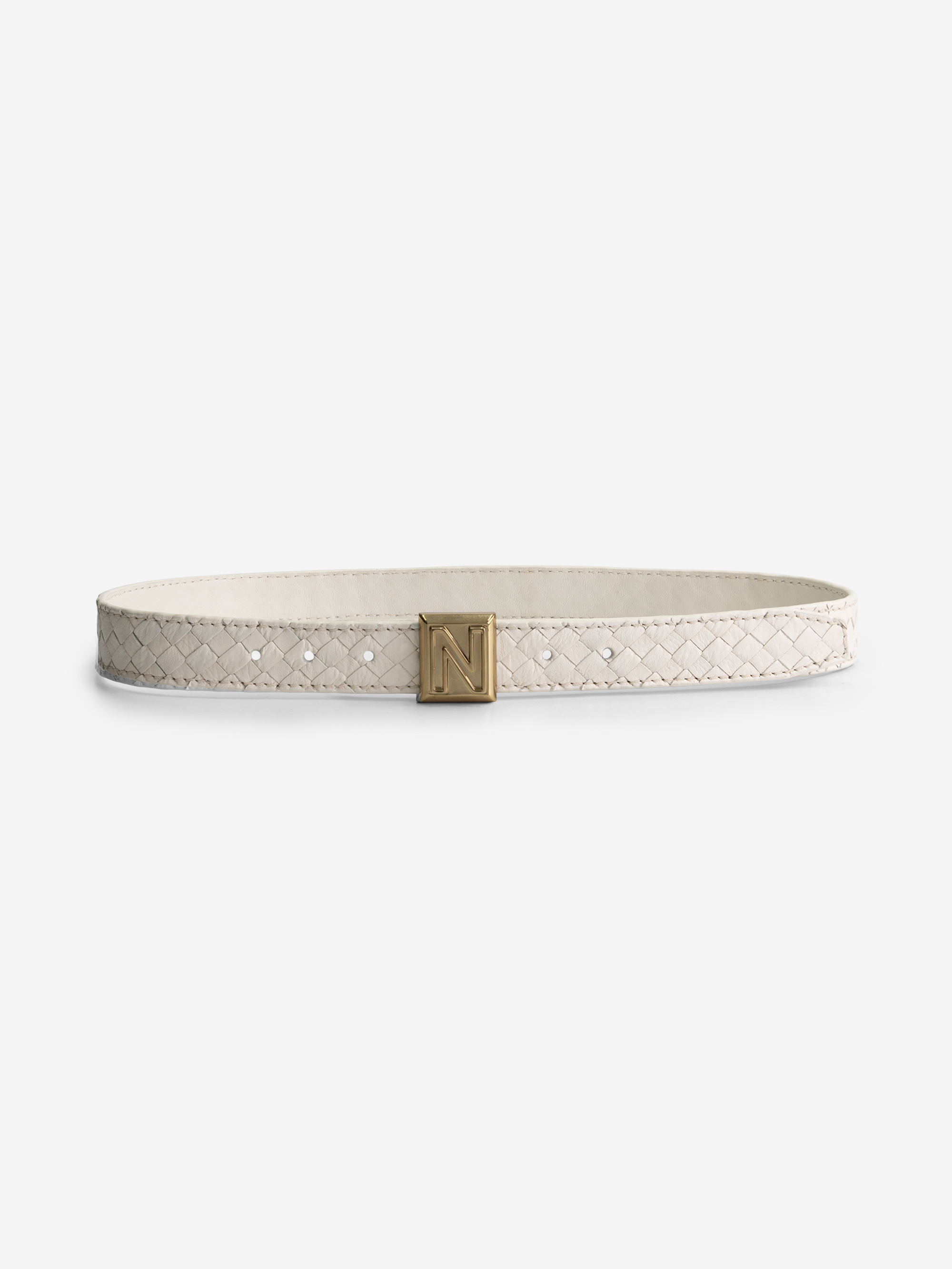 Braided hip belt