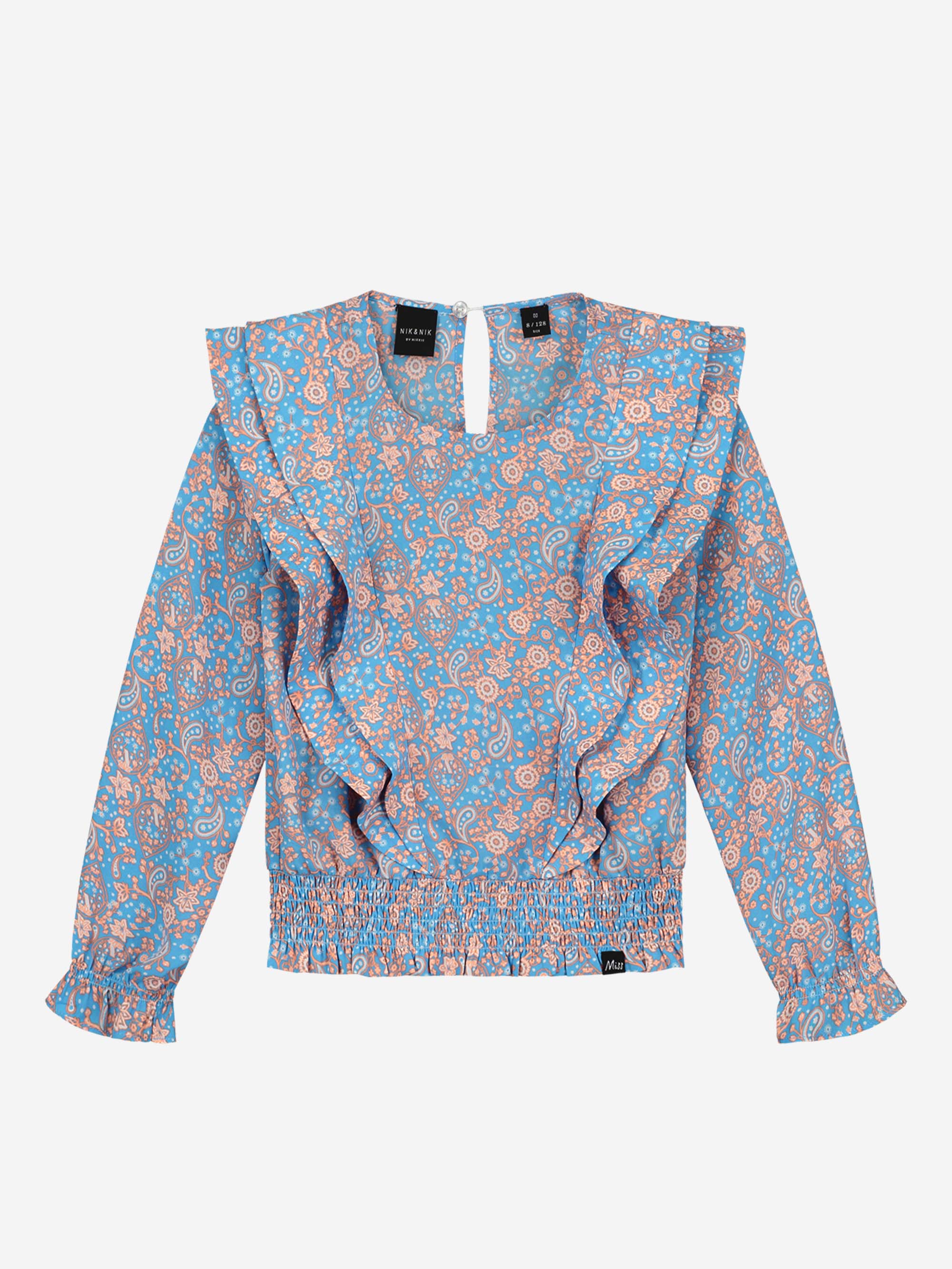 Paisley Print Blouse