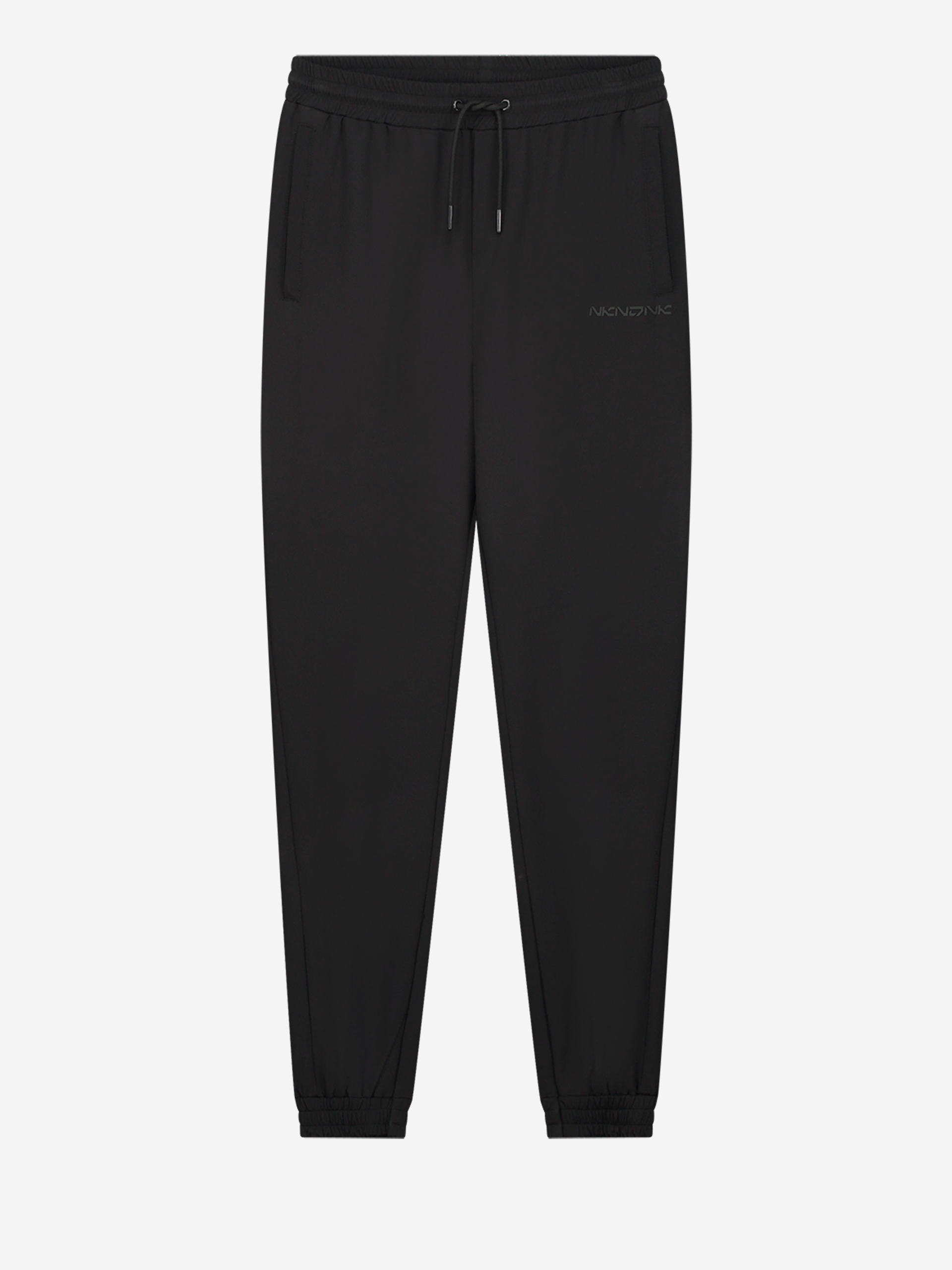 Joggingbroek met middelhoge taille en koordje