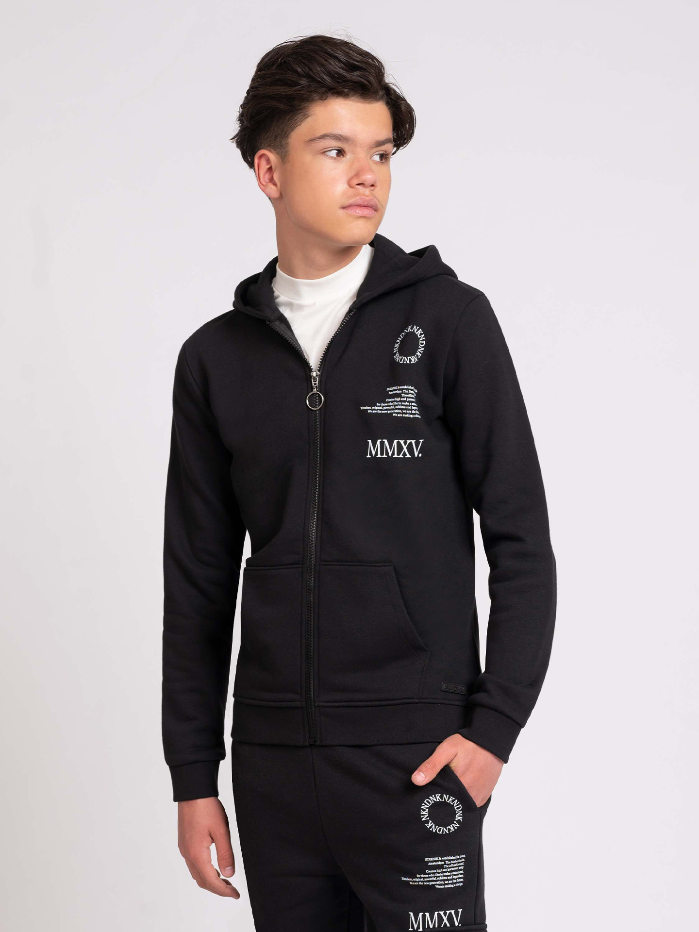 NKNDNK zipped hoodie