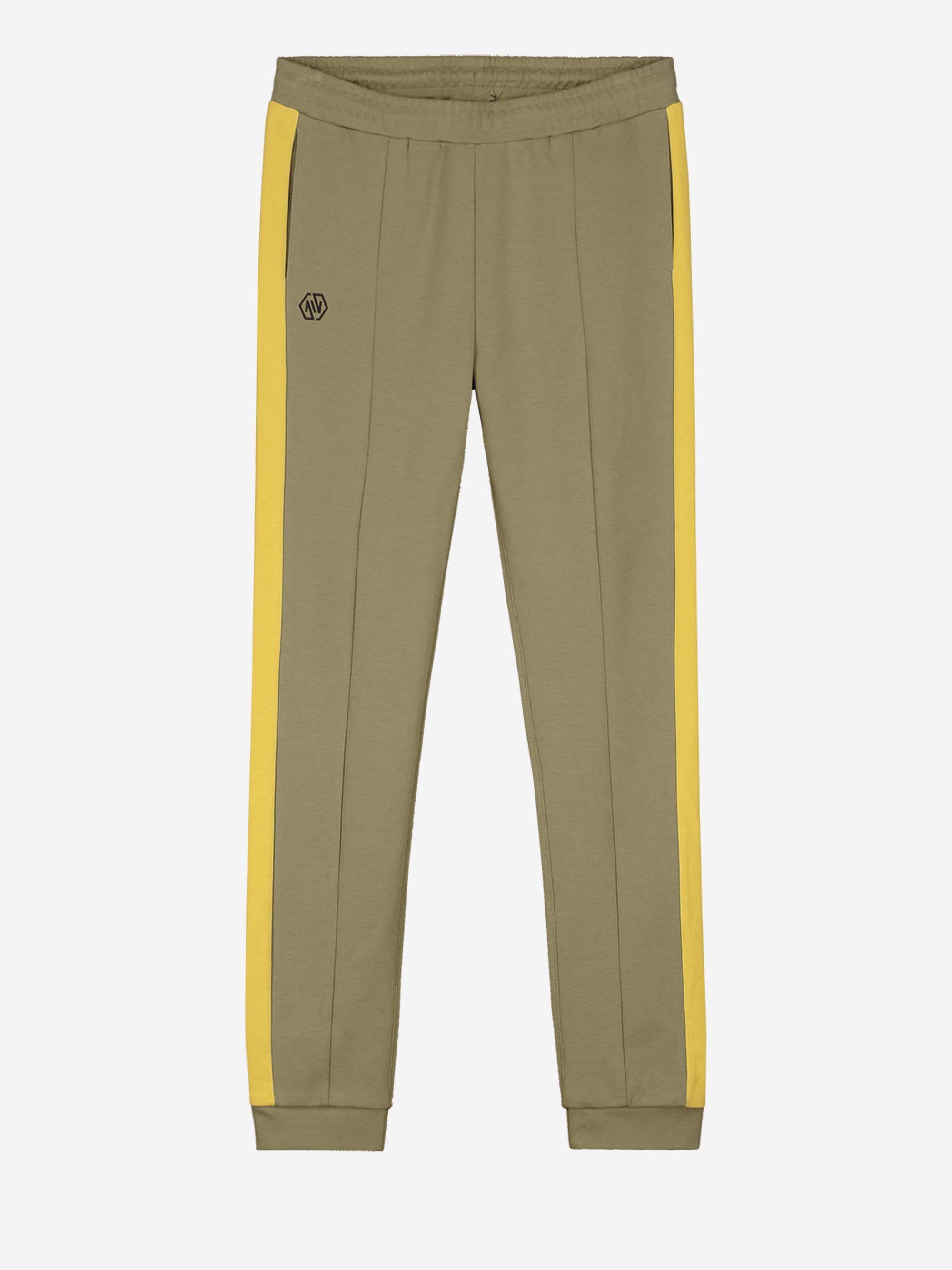 Fitted sweatpants with zipper pocket 