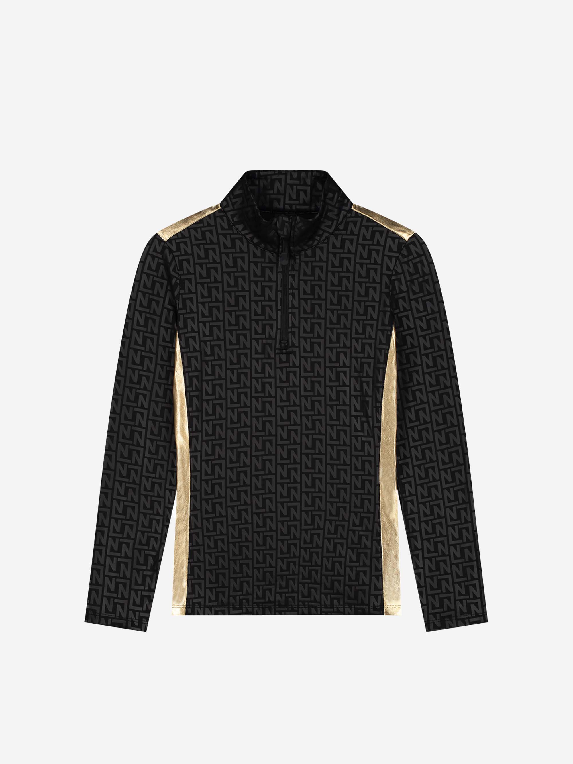 NN Ski Pully with gold 