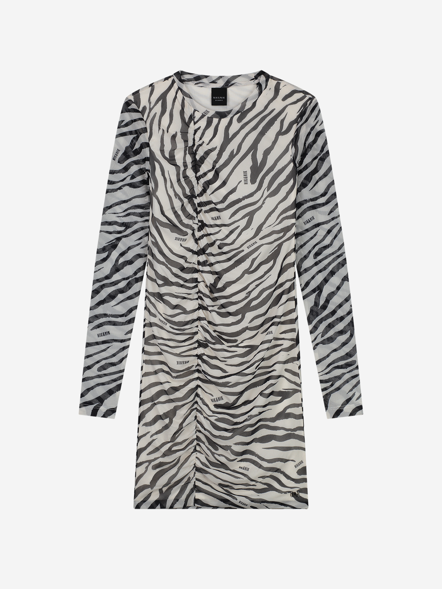 Zebra Mesh Dress