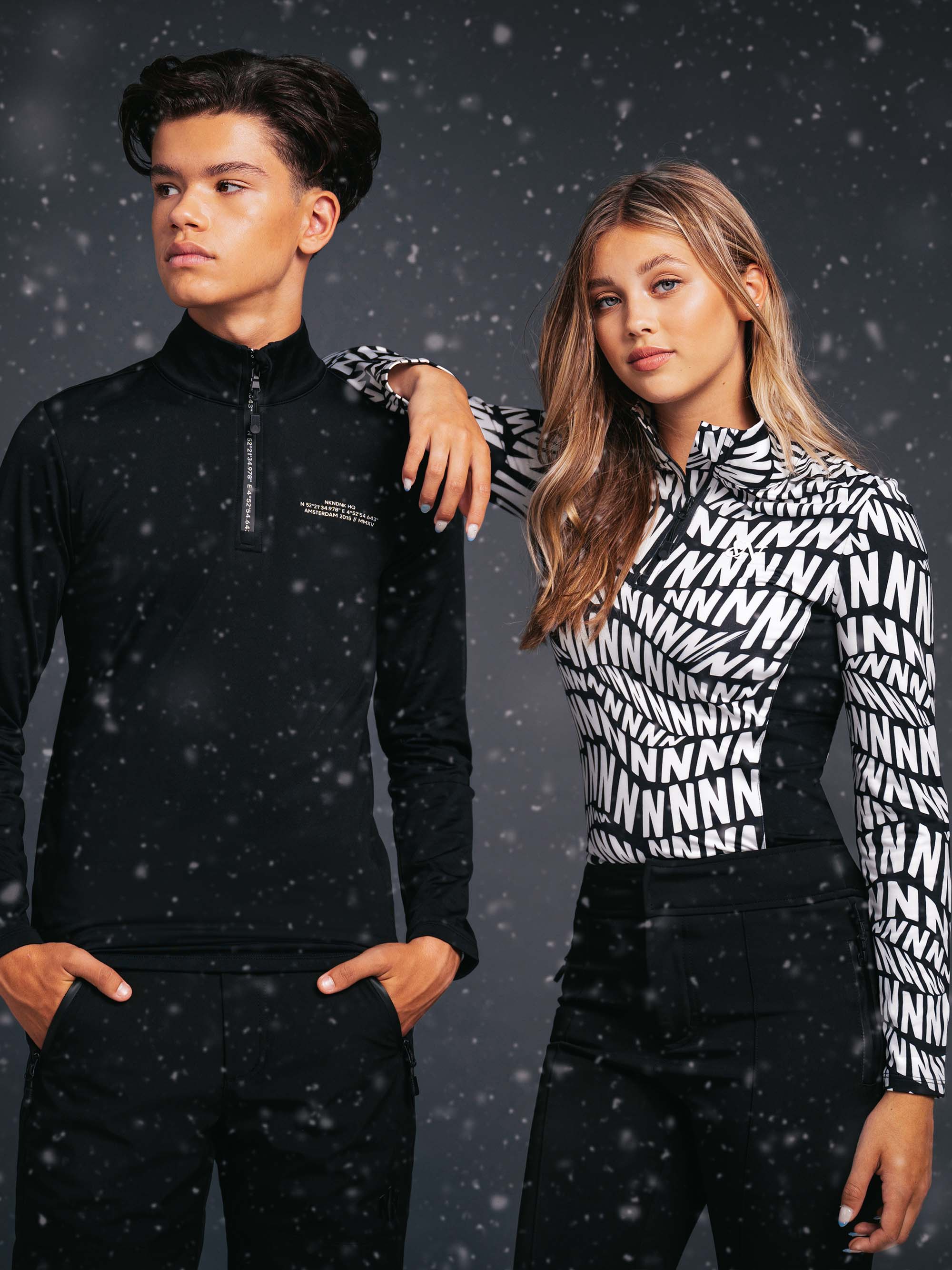 Ski Pully met rits
