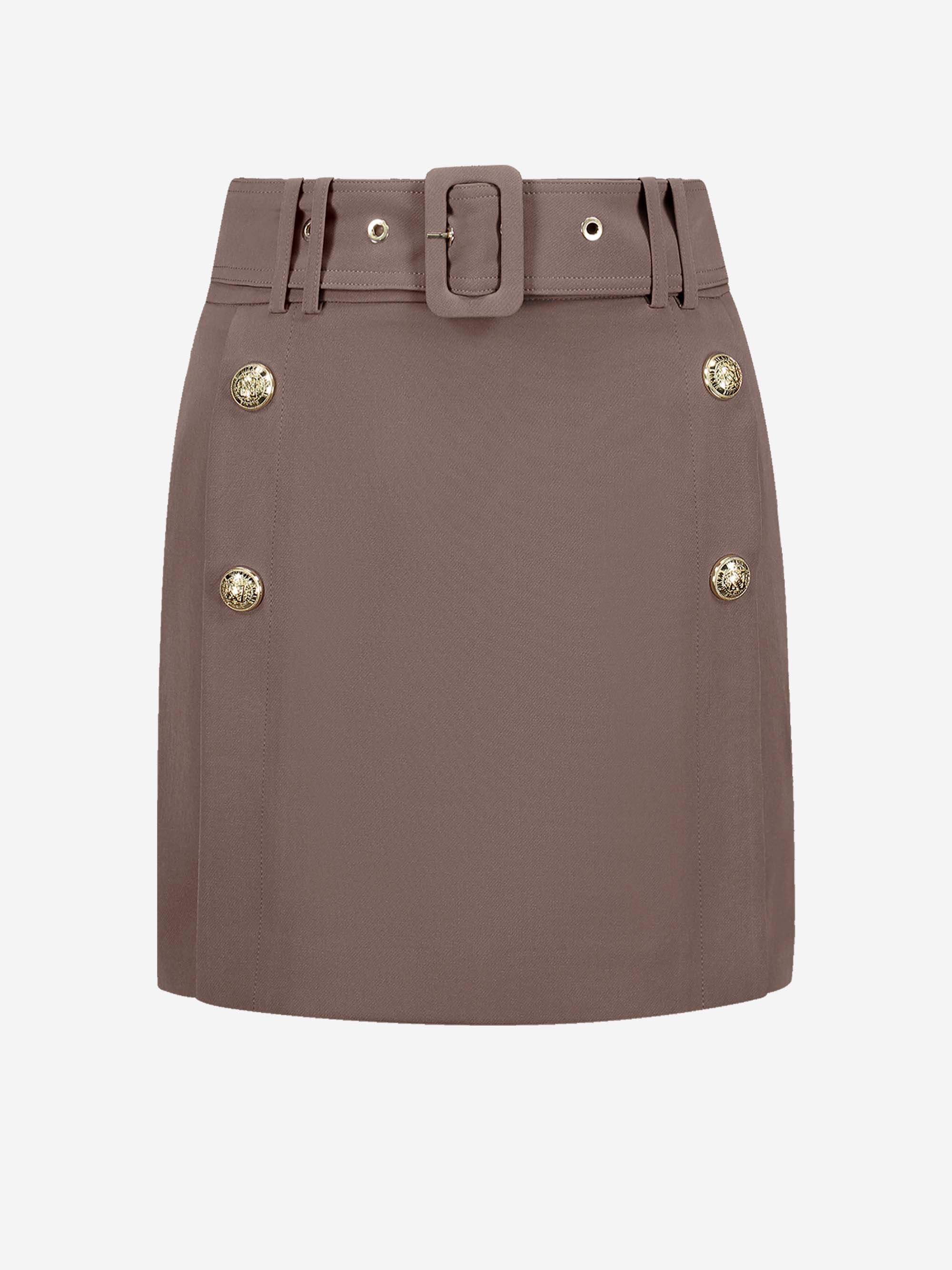  A-LINE SKIRT WITH BELT