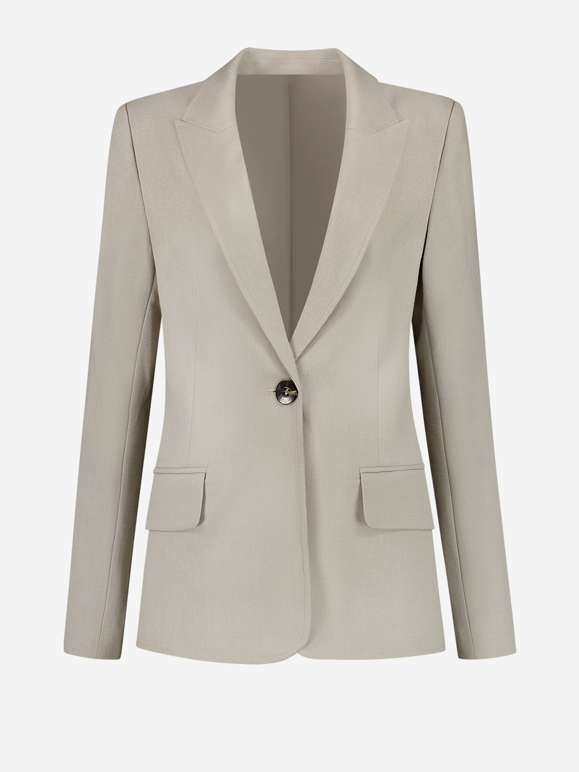 Regular single-breasted blazer 