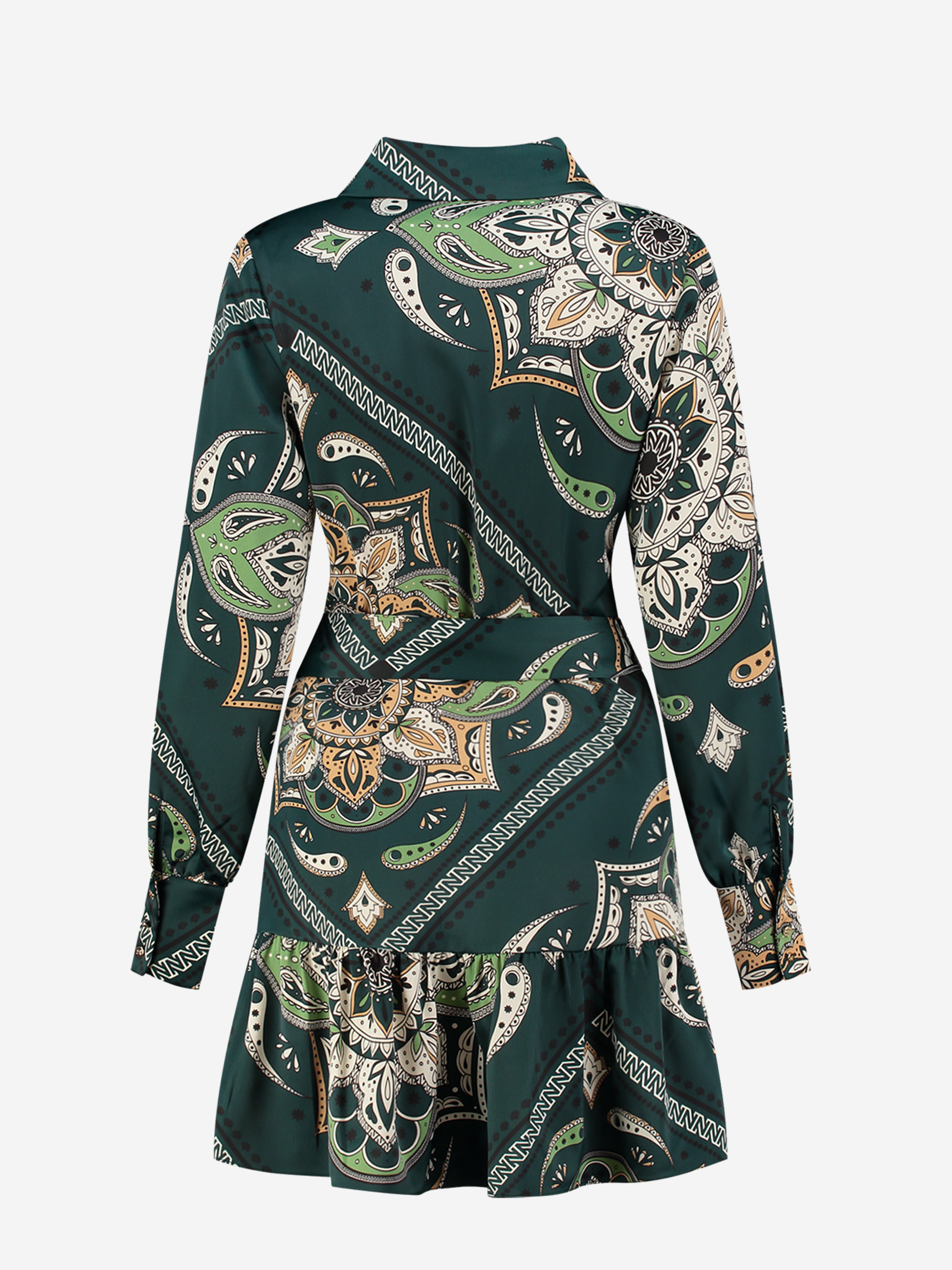 Dress met print