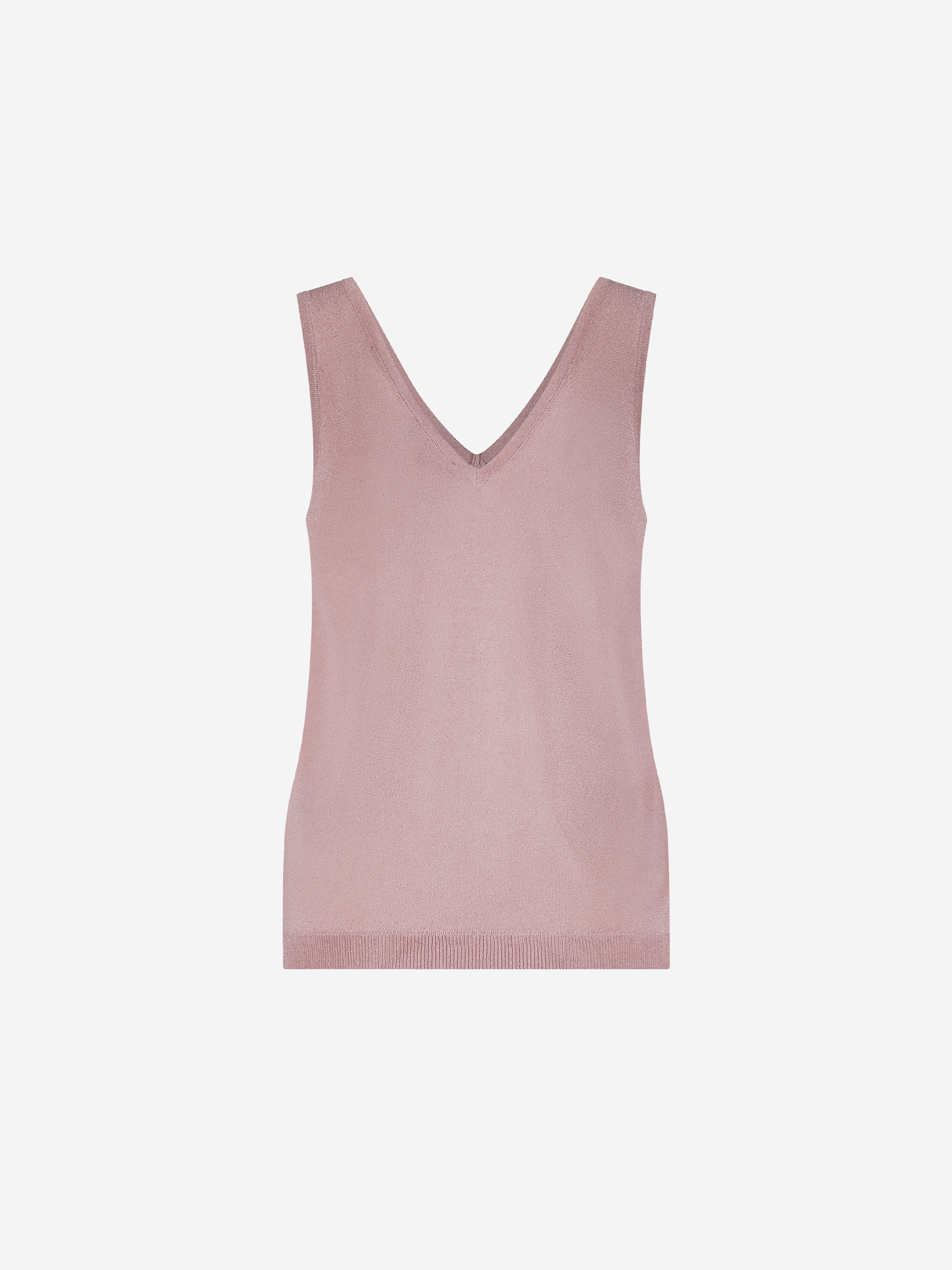 Loose top with glitter thread