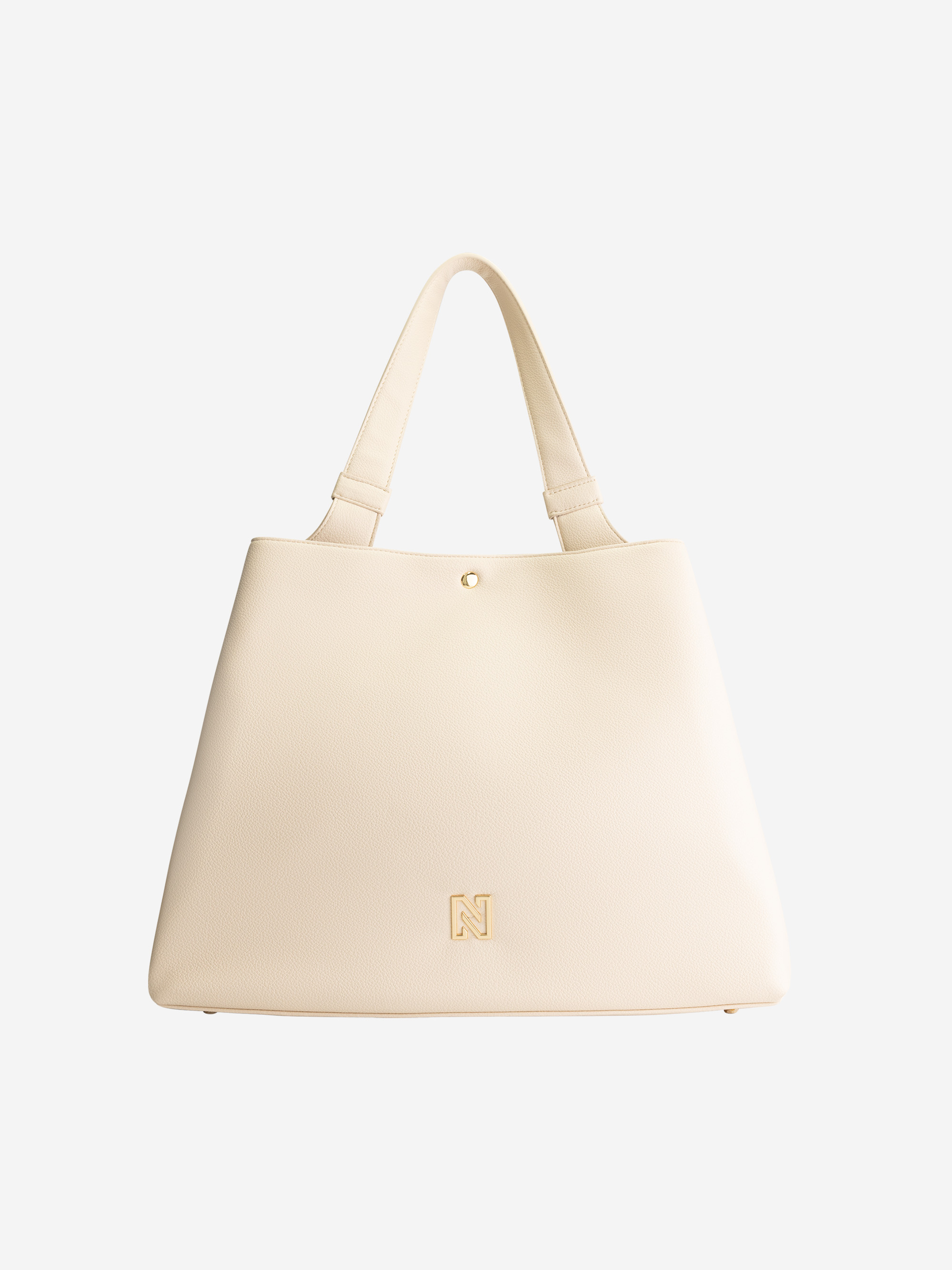 Solid shopper with N-logo