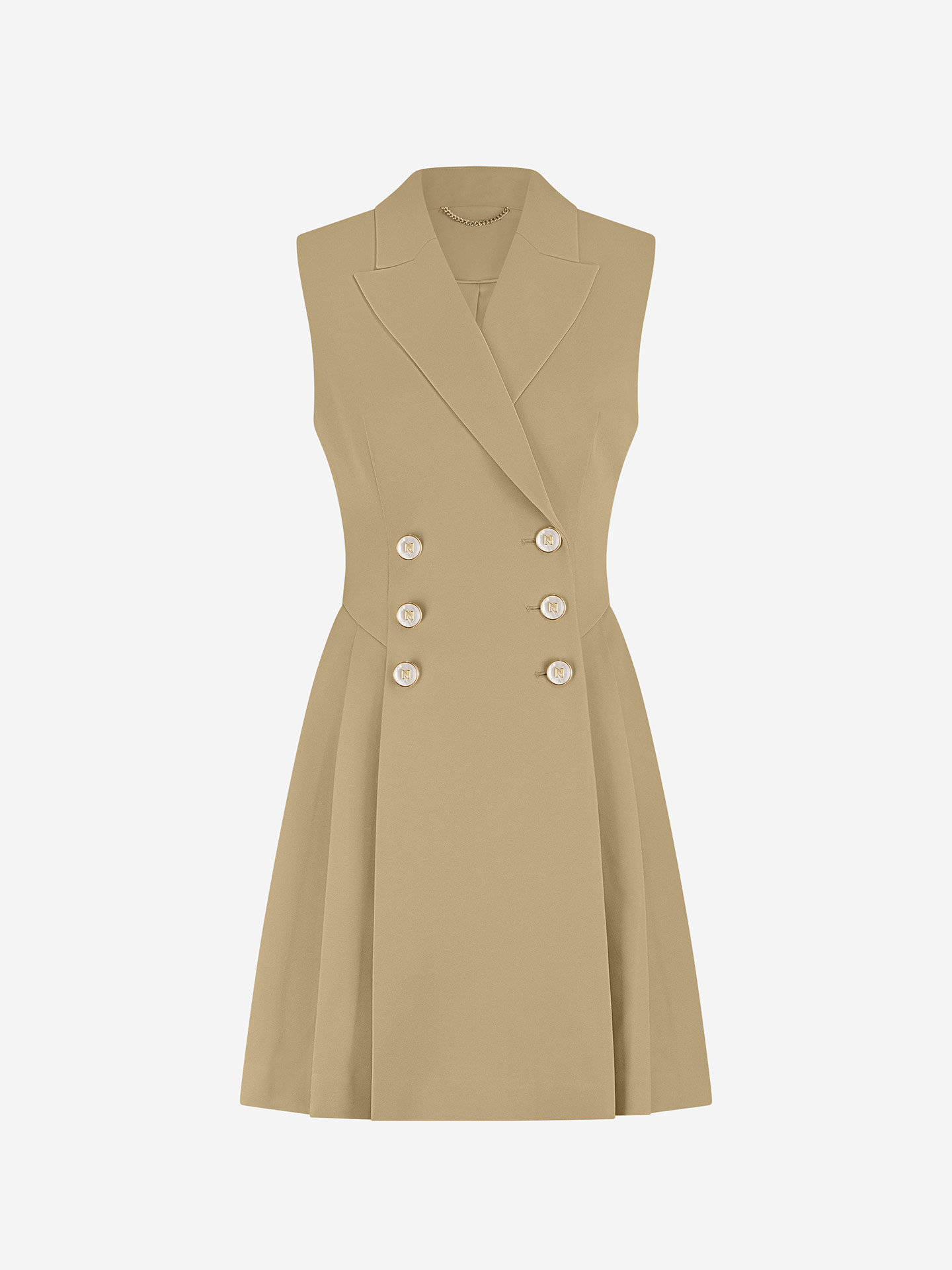 A-line blazer dress