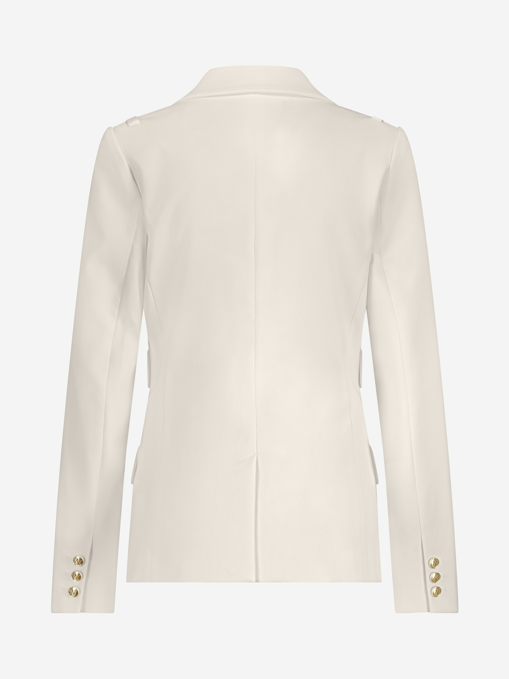Blazer met N-knopen en dubbele klepzakken